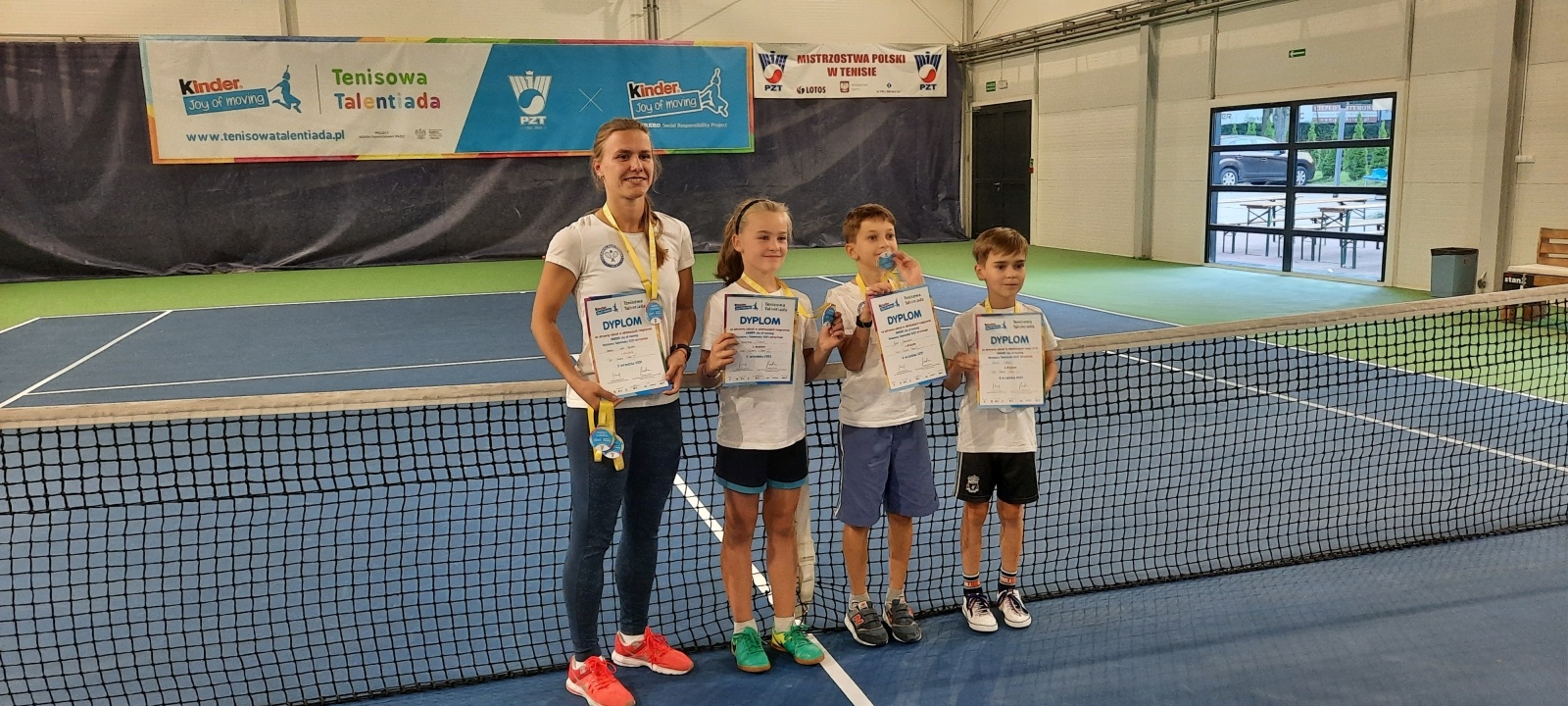 Zdjęcie w galerii na portalu naszraciborz.pl: Raciborski Klub Tenisowy na Talentiadzie 2021 wiadomości z regionu