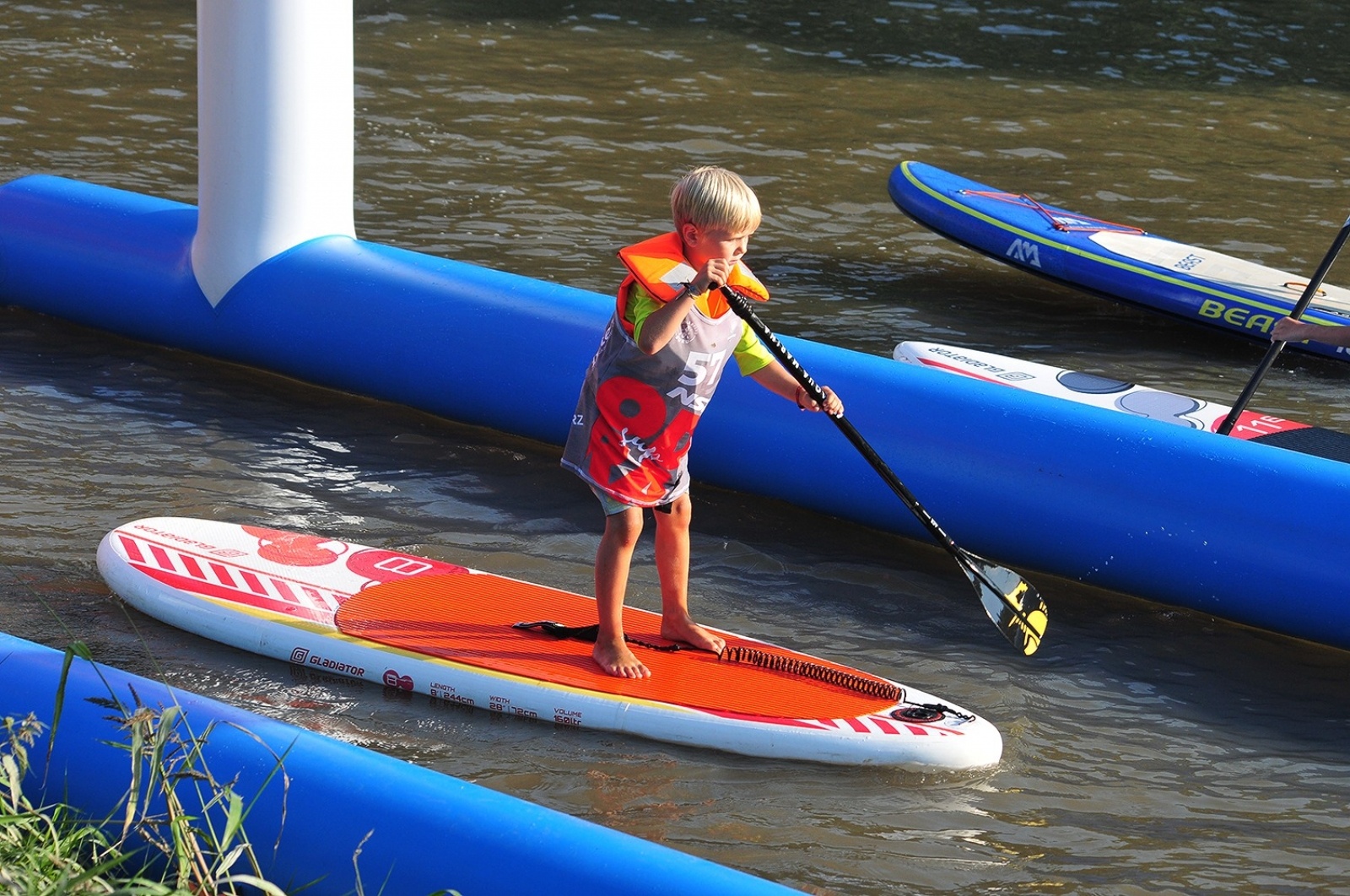 Zdjęcie w galerii na portalu naszraciborz.pl: RTW podsumowało regaty Odra Sup Cup 2021 wiadomości z regionu