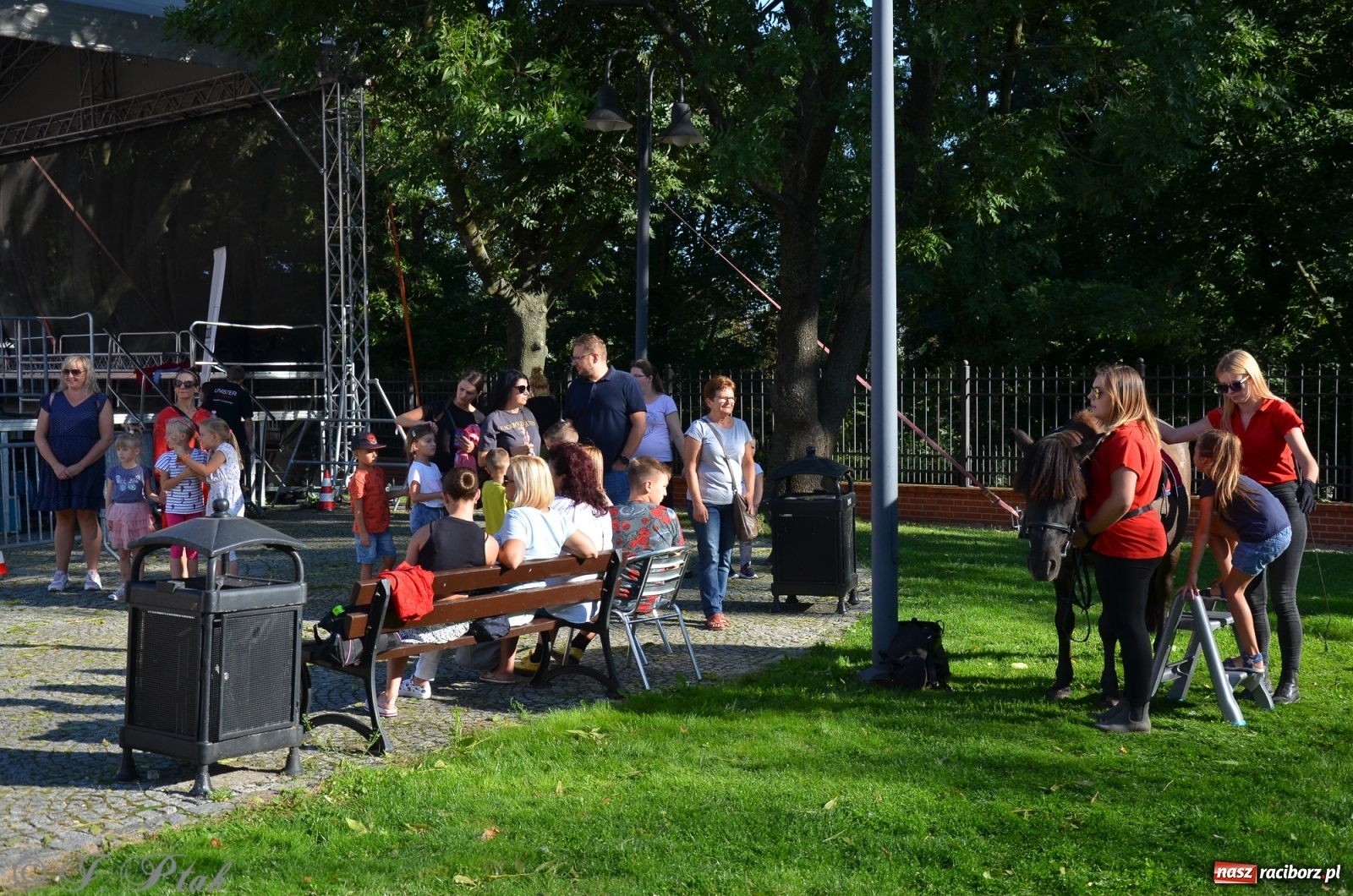 Zdjęcie w galerii na portalu naszraciborz.pl: MDK pochwalił się osiągnięciami na festynie na zamku wiadomości z regionu