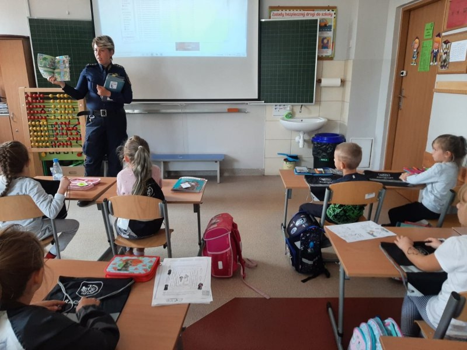 Zdjęcie w galerii na portalu naszraciborz.pl: Ruszyła akcja Bezpieczna droga do szkoły wiadomości z regionu