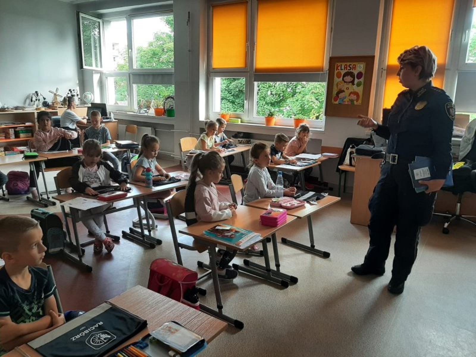 Zdjęcie w galerii na portalu naszraciborz.pl: Ruszyła akcja Bezpieczna droga do szkoły wiadomości z regionu