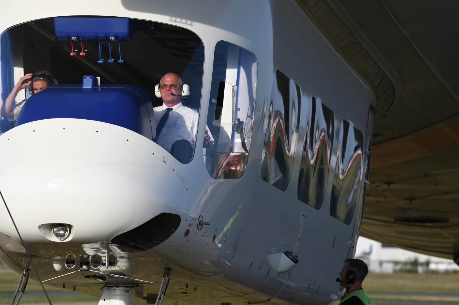 Zdjęcie w galerii na portalu naszraciborz.pl: Zeppelin Tour 2021. Sterowiec nad Śląskiem wiadomości z regionu