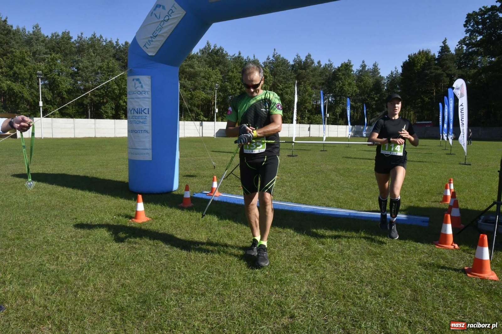Zdjęcie w galerii na portalu naszraciborz.pl: VI Kuźniański Półmaraton Leśny RAFAMET wiadomości z regionu