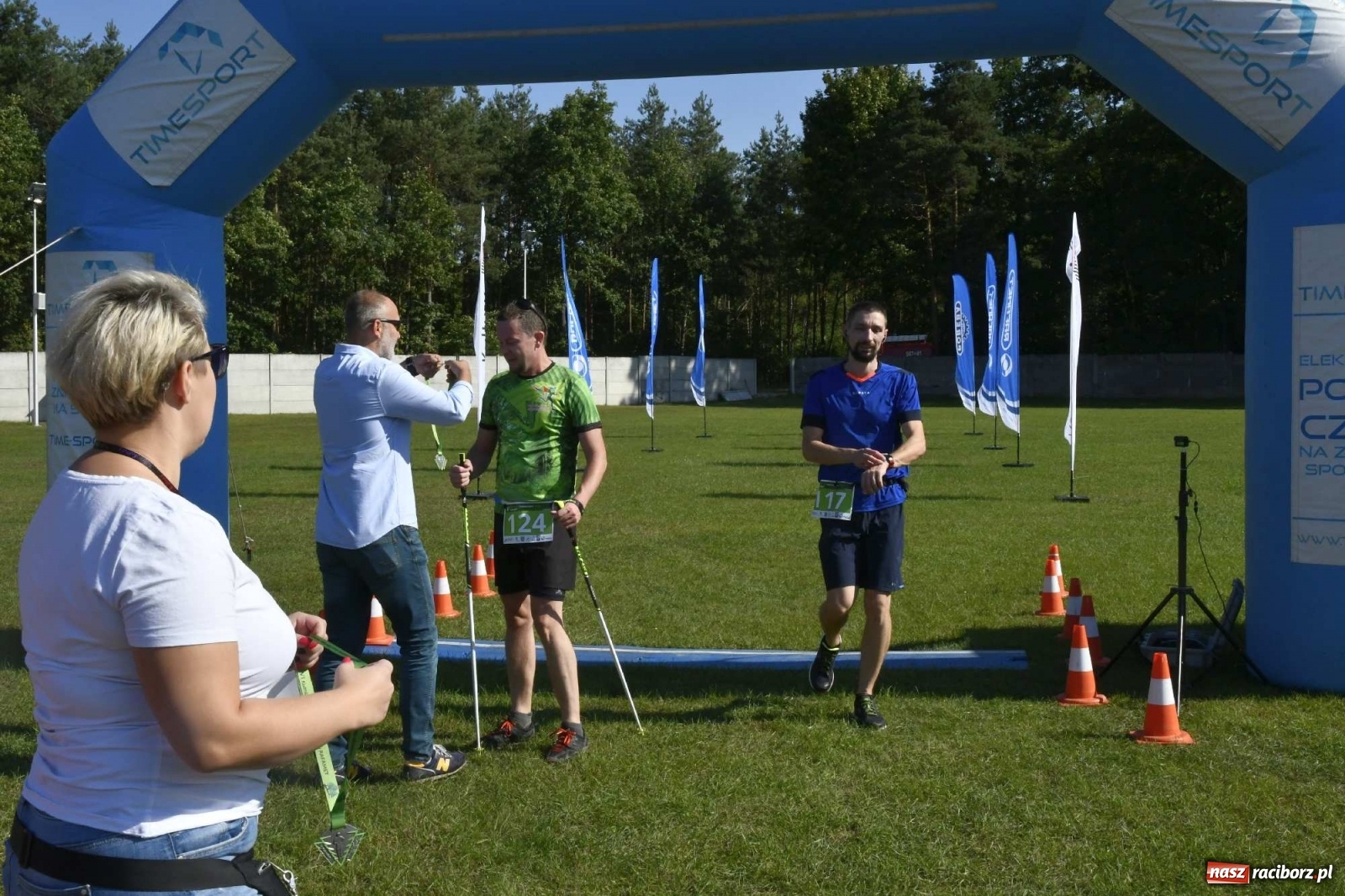 Zdjęcie w galerii na portalu naszraciborz.pl: VI Kuźniański Półmaraton Leśny RAFAMET wiadomości z regionu