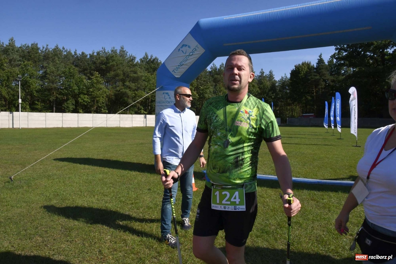 Zdjęcie w galerii na portalu naszraciborz.pl: VI Kuźniański Półmaraton Leśny RAFAMET wiadomości z regionu