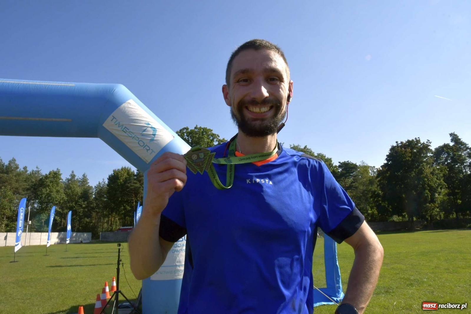 Zdjęcie w galerii na portalu naszraciborz.pl: VI Kuźniański Półmaraton Leśny RAFAMET wiadomości z regionu