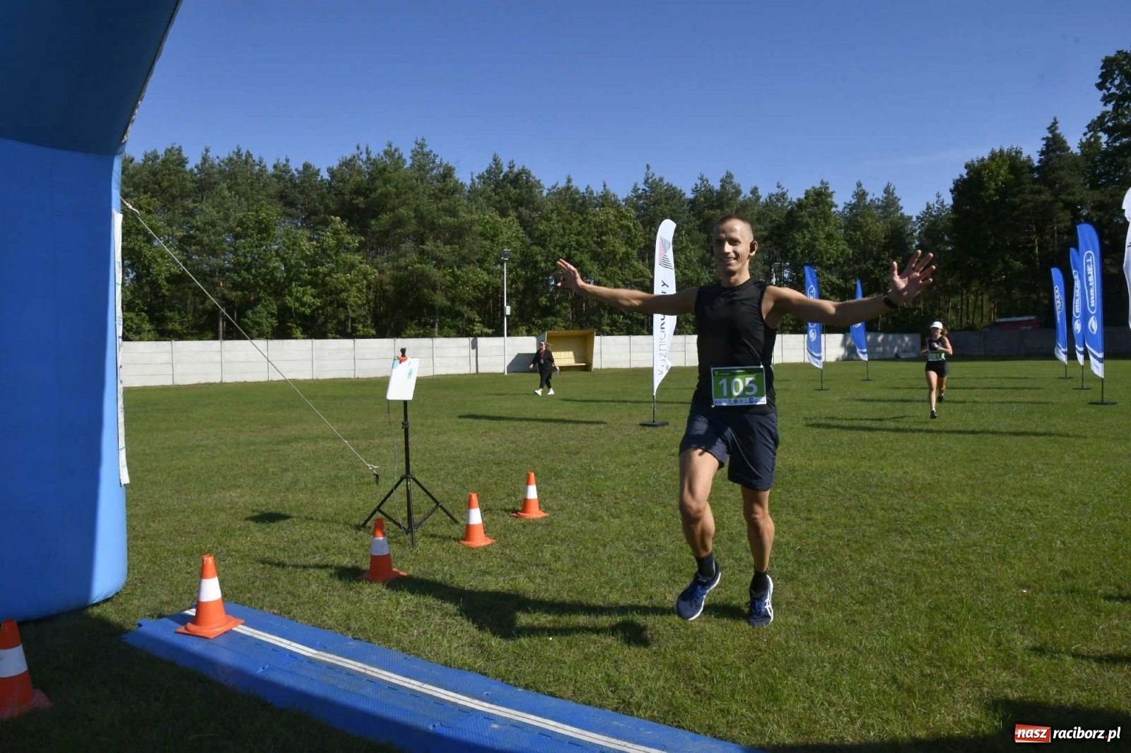 Zdjęcie w galerii na portalu naszraciborz.pl: VI Kuźniański Półmaraton Leśny RAFAMET wiadomości z regionu