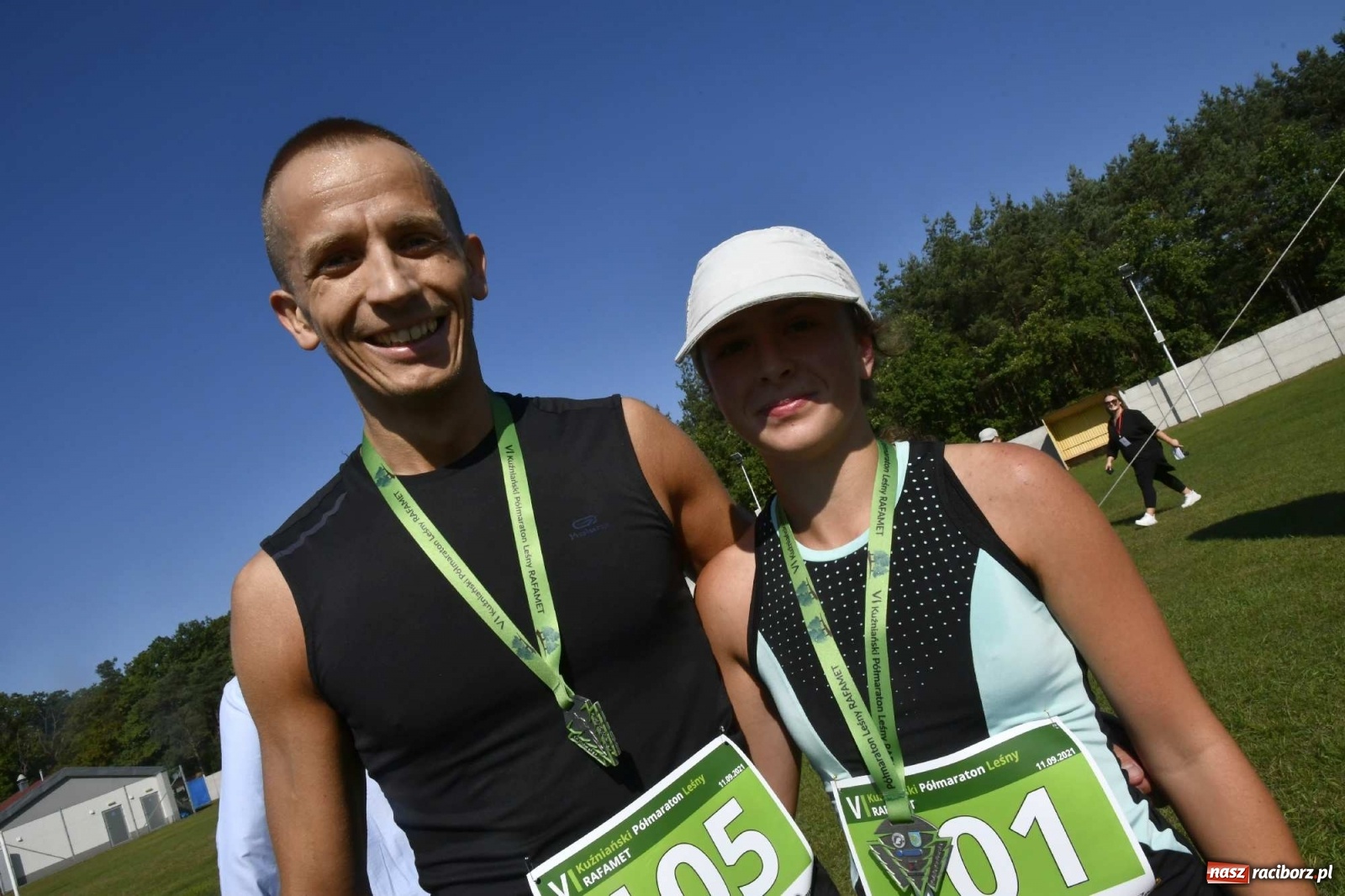 Zdjęcie w galerii na portalu naszraciborz.pl: VI Kuźniański Półmaraton Leśny RAFAMET wiadomości z regionu