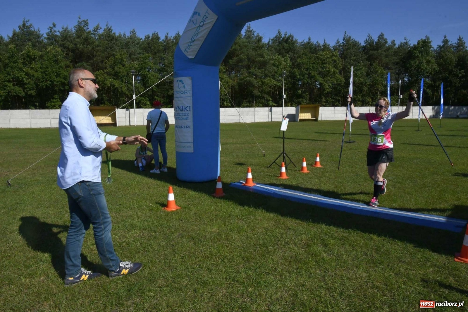 Zdjęcie w galerii na portalu naszraciborz.pl: VI Kuźniański Półmaraton Leśny RAFAMET wiadomości z regionu