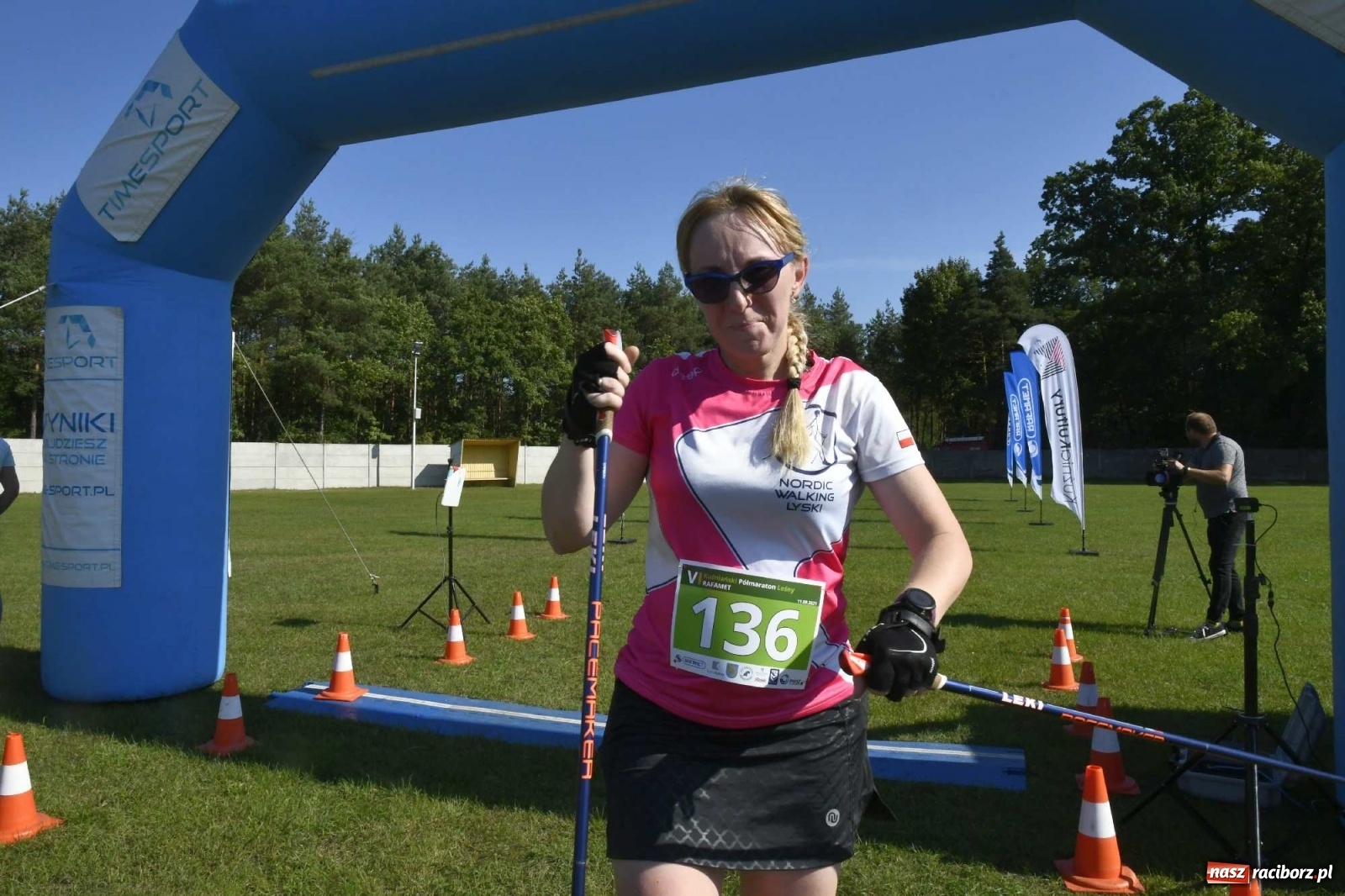 Zdjęcie w galerii na portalu naszraciborz.pl: VI Kuźniański Półmaraton Leśny RAFAMET wiadomości z regionu