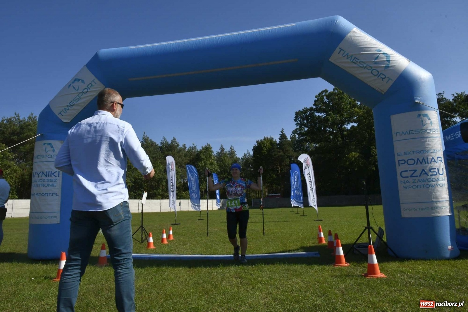 Zdjęcie w galerii na portalu naszraciborz.pl: VI Kuźniański Półmaraton Leśny RAFAMET wiadomości z regionu