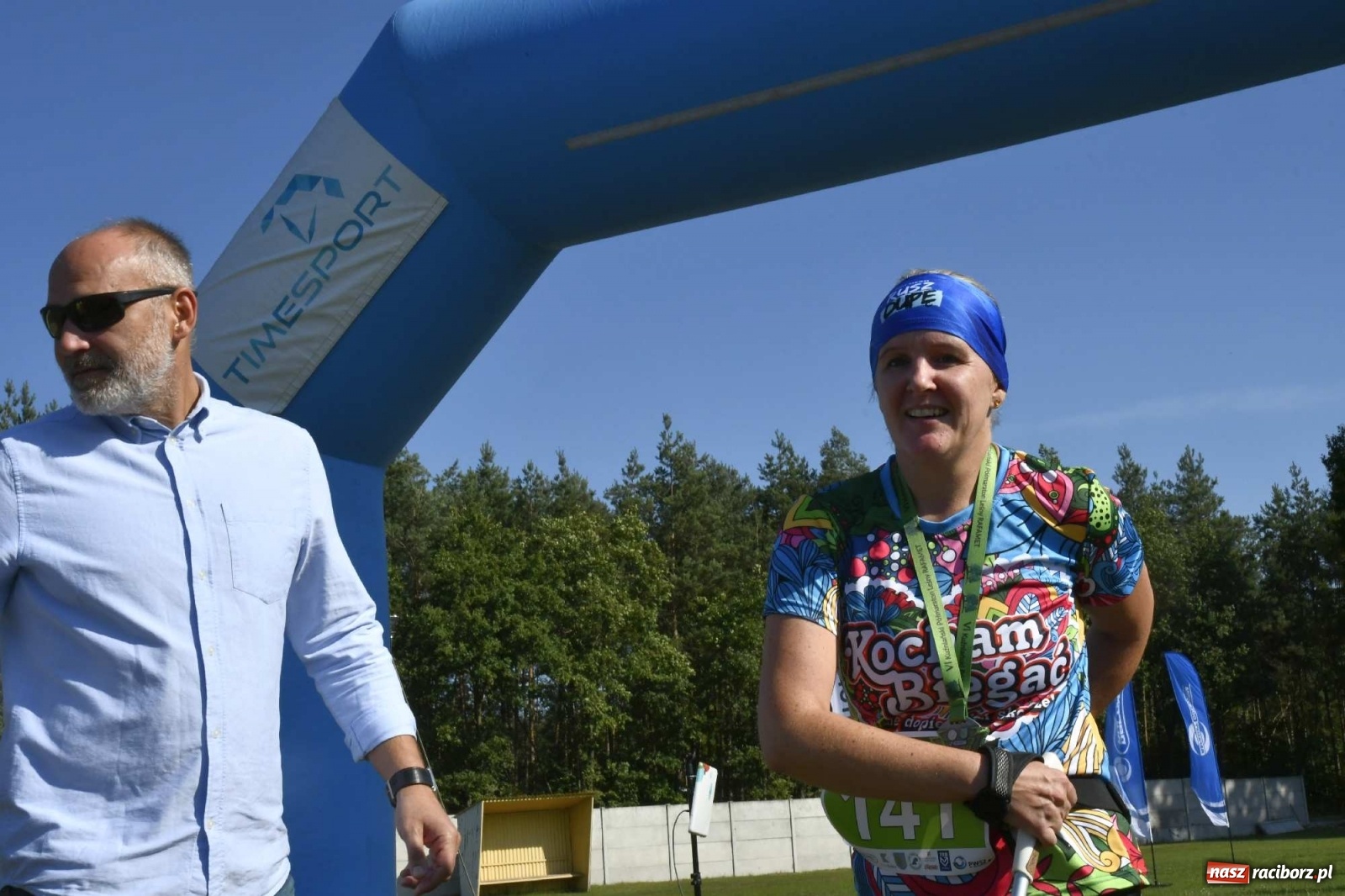 Zdjęcie w galerii na portalu naszraciborz.pl: VI Kuźniański Półmaraton Leśny RAFAMET wiadomości z regionu