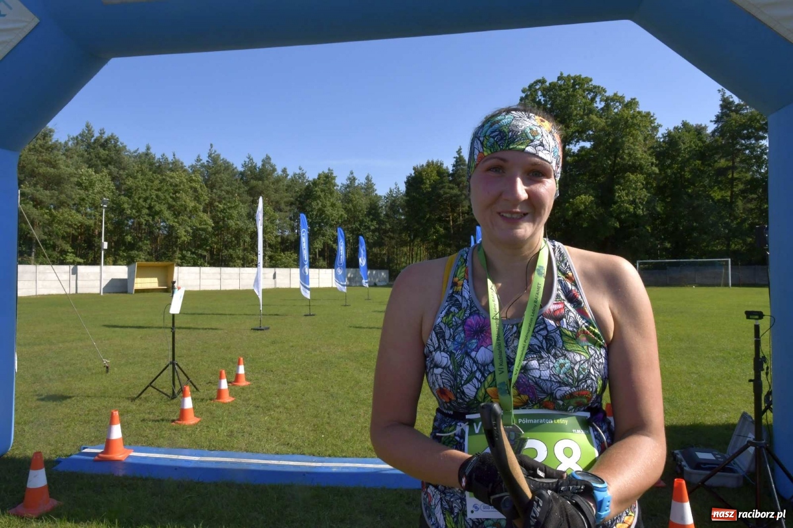 Zdjęcie w galerii na portalu naszraciborz.pl: VI Kuźniański Półmaraton Leśny RAFAMET wiadomości z regionu