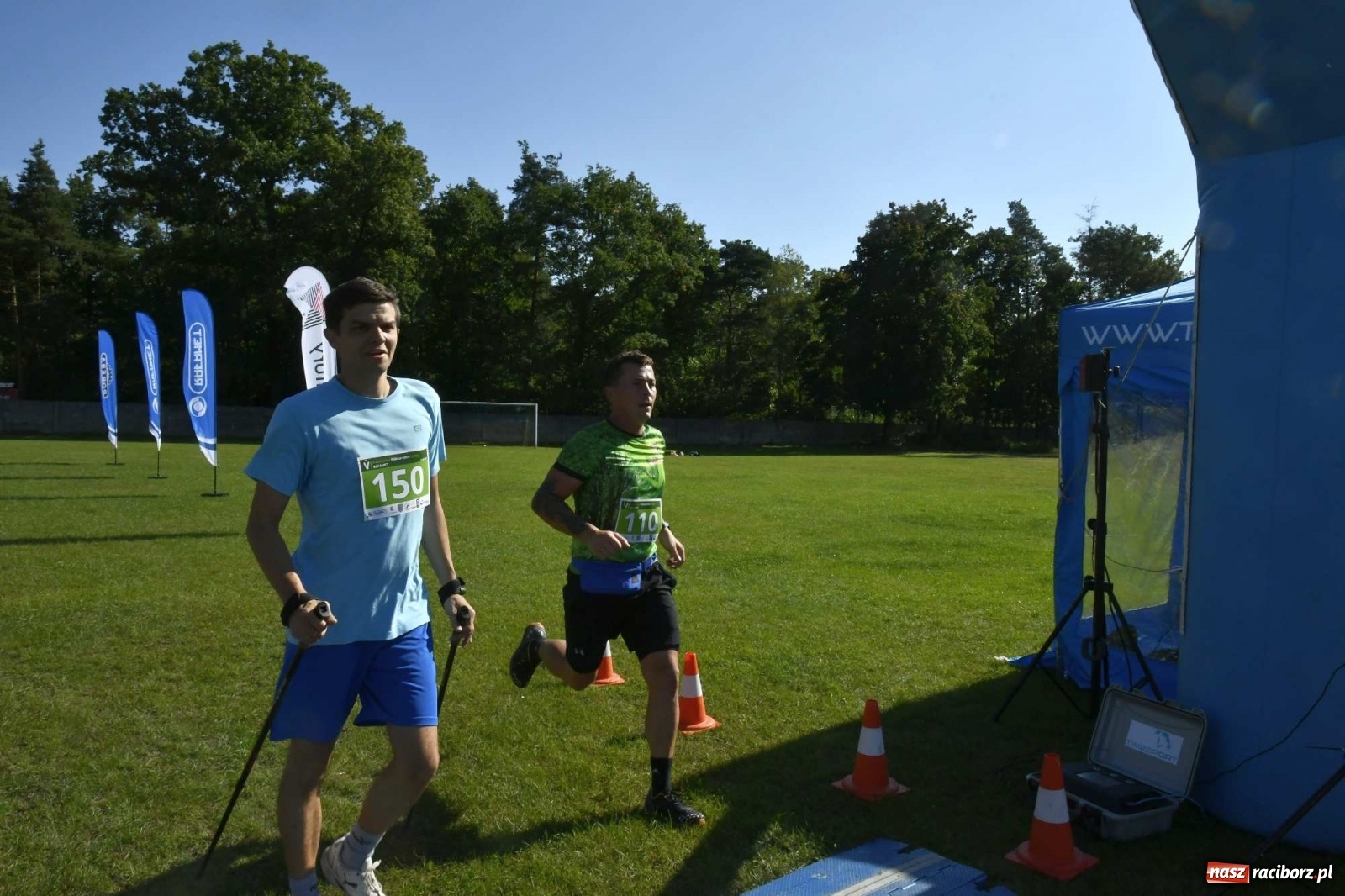 Zdjęcie w galerii na portalu naszraciborz.pl: VI Kuźniański Półmaraton Leśny RAFAMET wiadomości z regionu