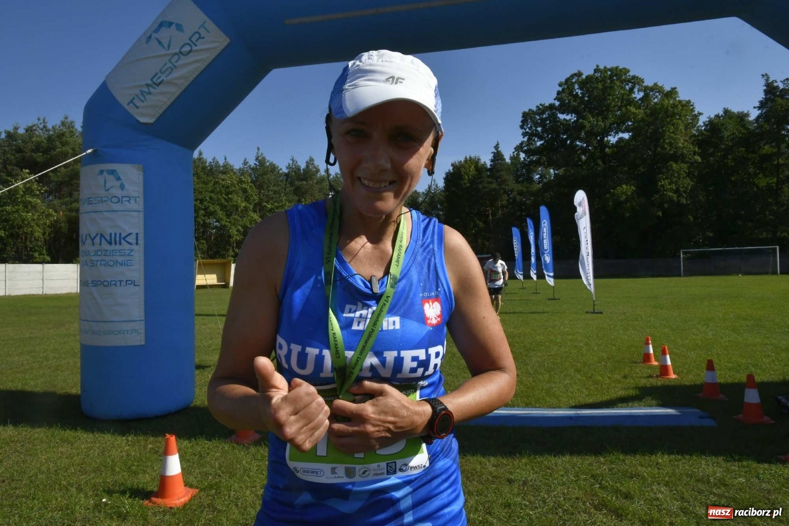 Zdjęcie w galerii na portalu naszraciborz.pl: VI Kuźniański Półmaraton Leśny RAFAMET wiadomości z regionu