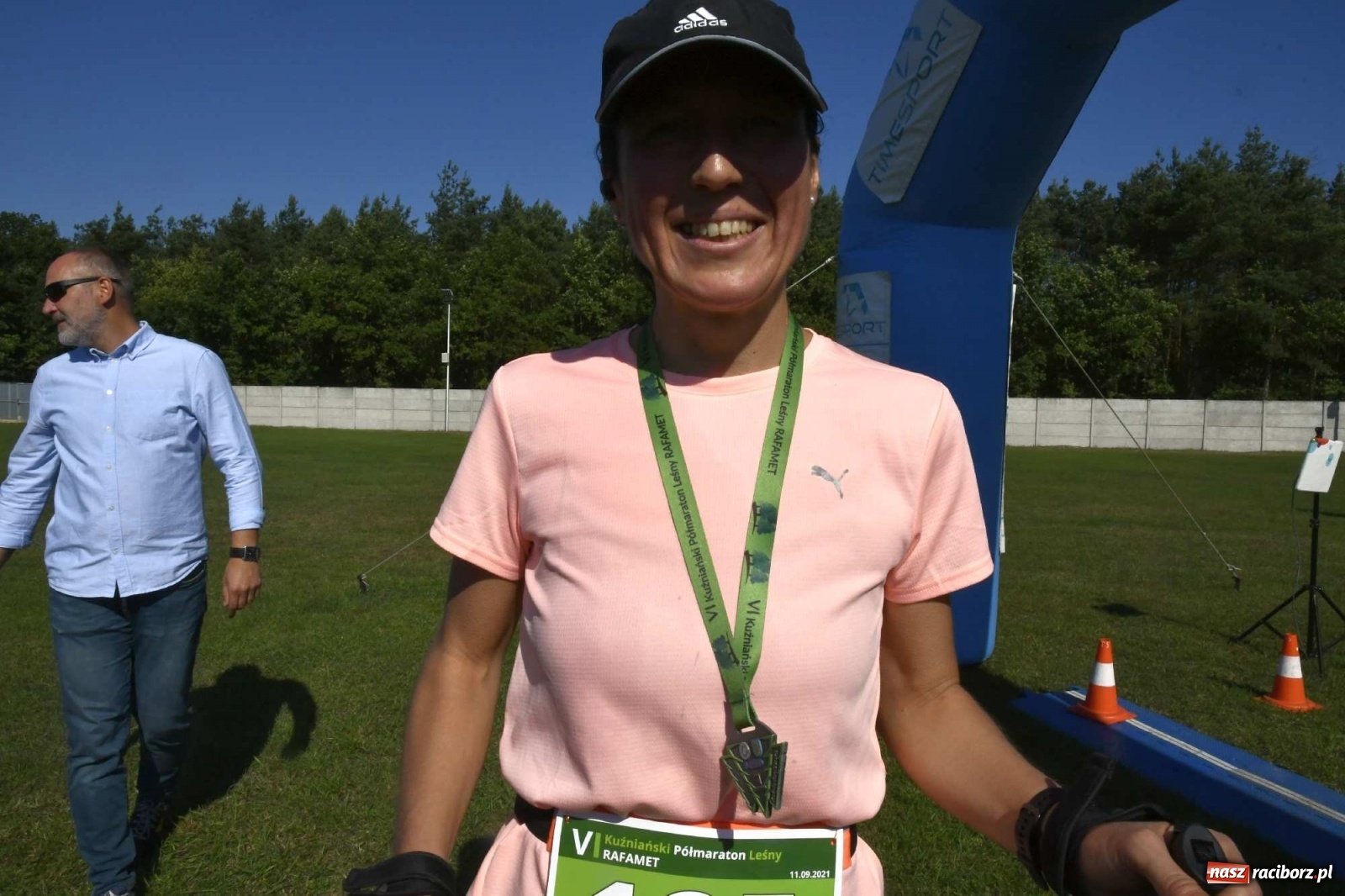 Zdjęcie w galerii na portalu naszraciborz.pl: VI Kuźniański Półmaraton Leśny RAFAMET wiadomości z regionu