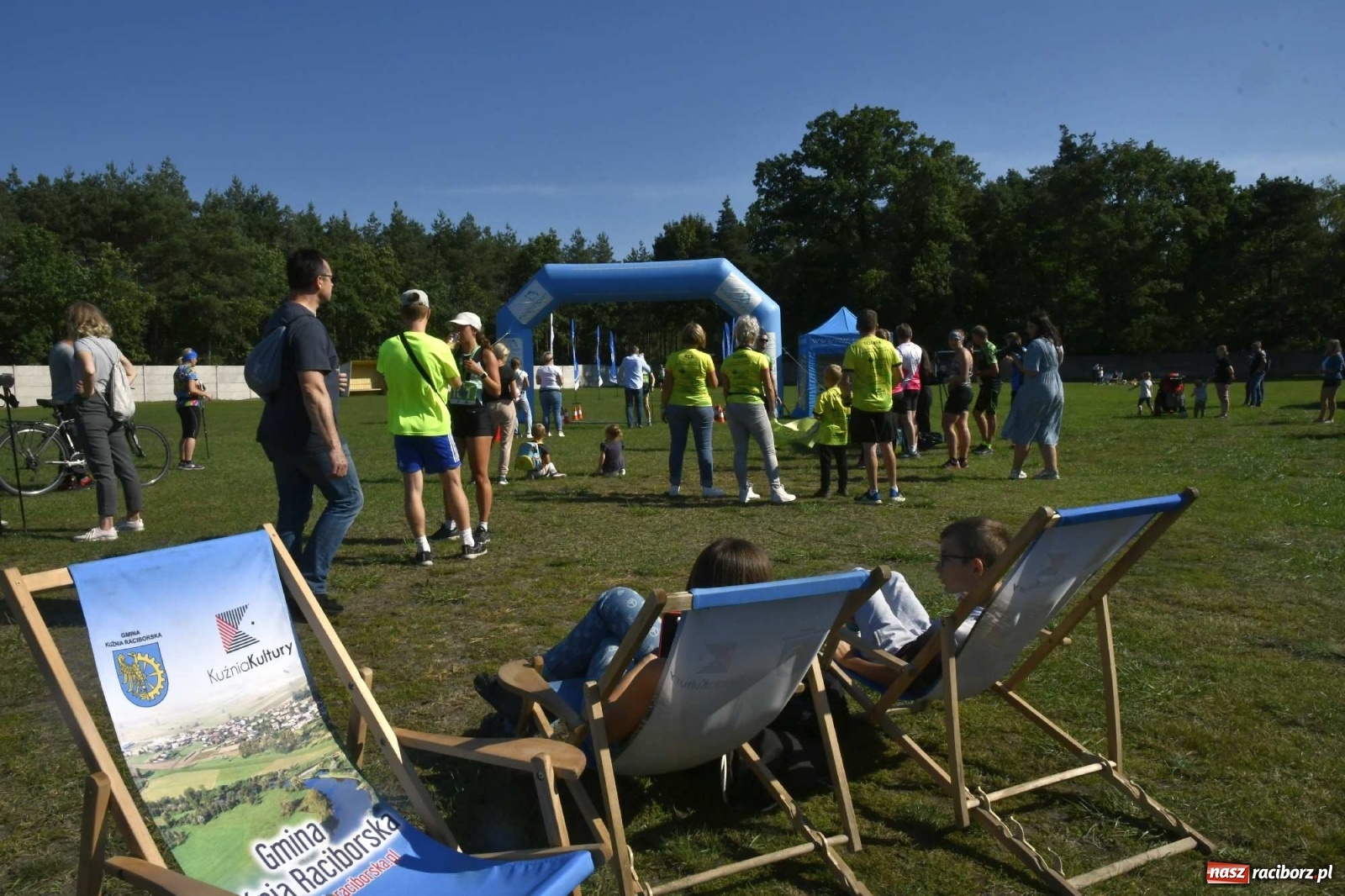 Zdjęcie w galerii na portalu naszraciborz.pl: VI Kuźniański Półmaraton Leśny RAFAMET wiadomości z regionu
