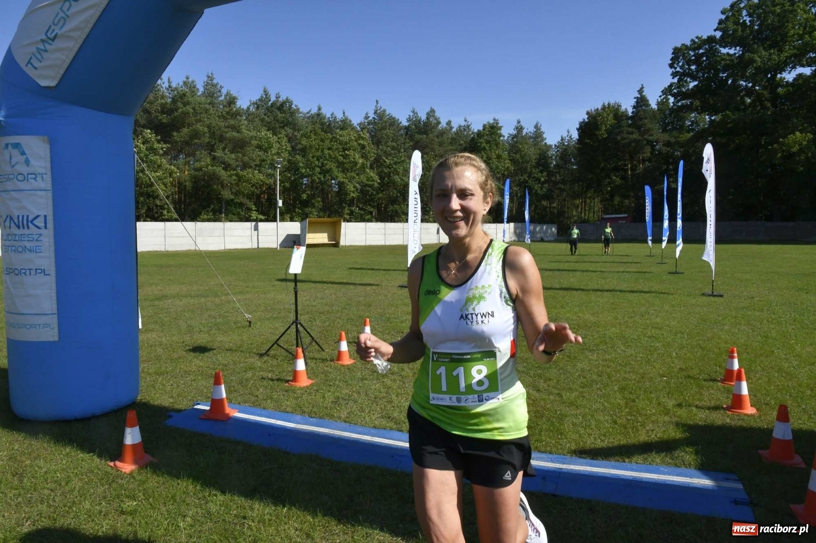Zdjęcie w galerii na portalu naszraciborz.pl: VI Kuźniański Półmaraton Leśny RAFAMET wiadomości z regionu