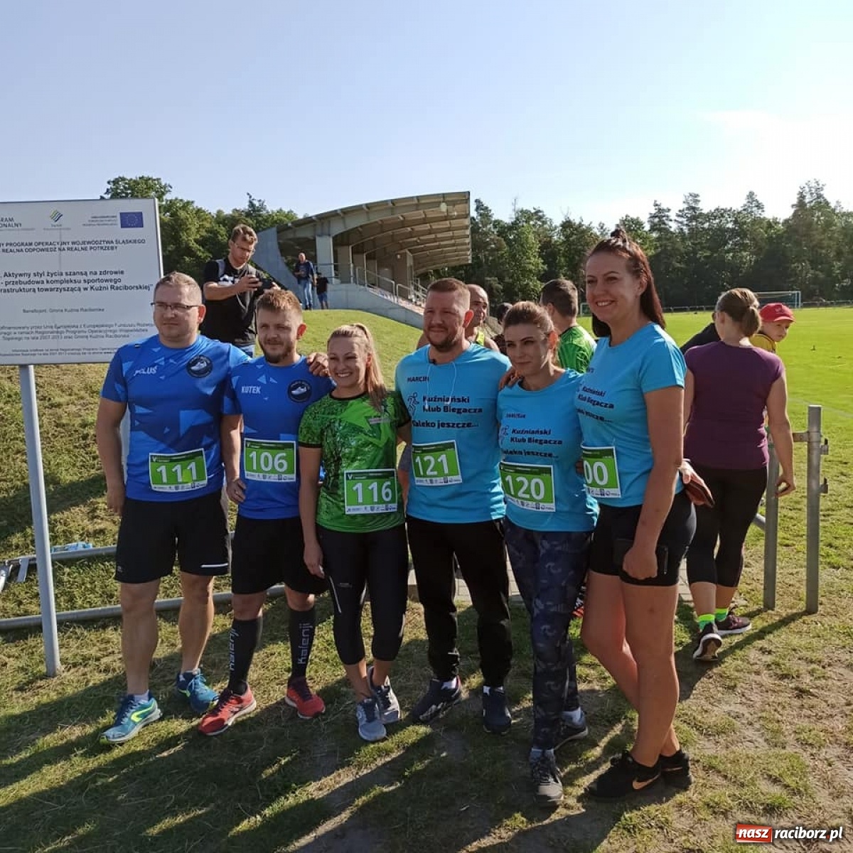 Zdjęcie w galerii na portalu naszraciborz.pl: VI Kuźniański Półmaraton Leśny RAFAMET wiadomości z regionu