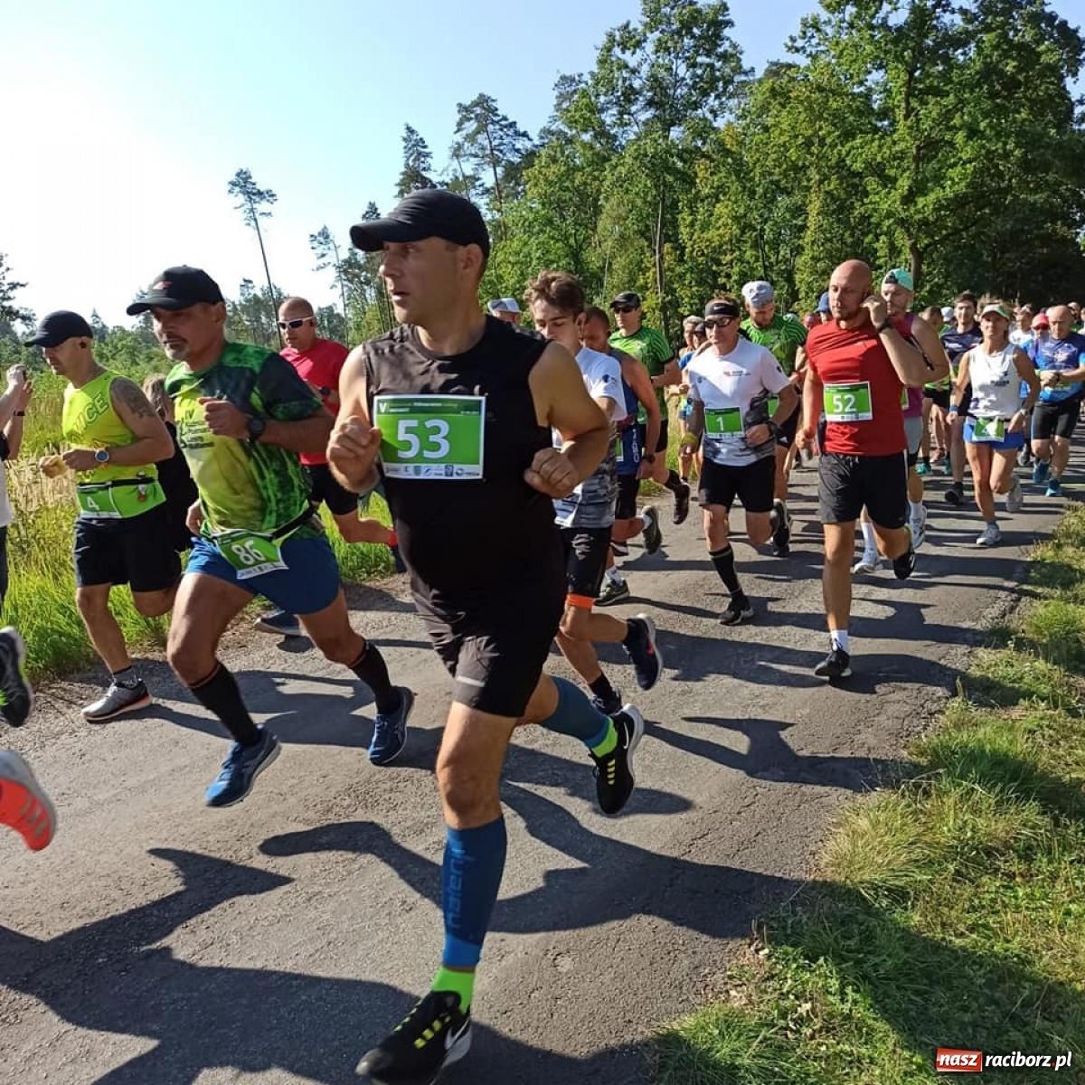 Zdjęcie w galerii na portalu naszraciborz.pl: VI Kuźniański Półmaraton Leśny RAFAMET wiadomości z regionu