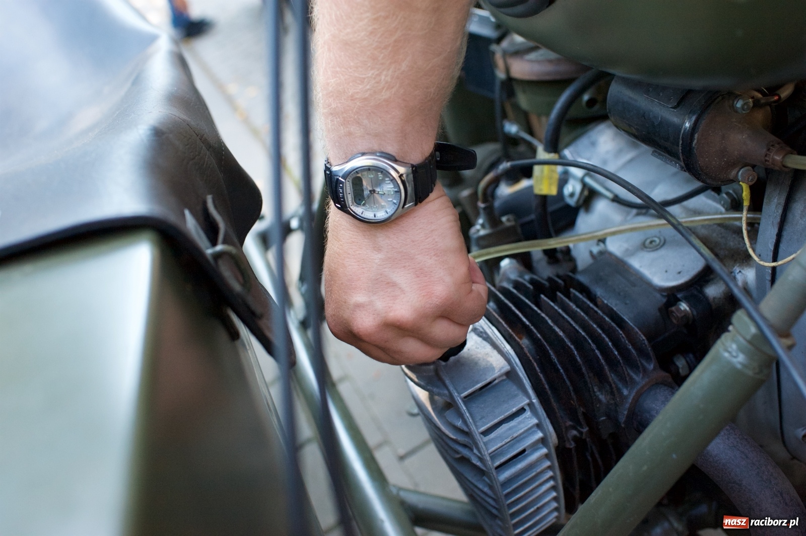 Zdjęcie w galerii na portalu naszraciborz.pl: Starych pojazdów czar. Rajd Pruski zawitał do Tworkowa [FOTO] wiadomości z regionu