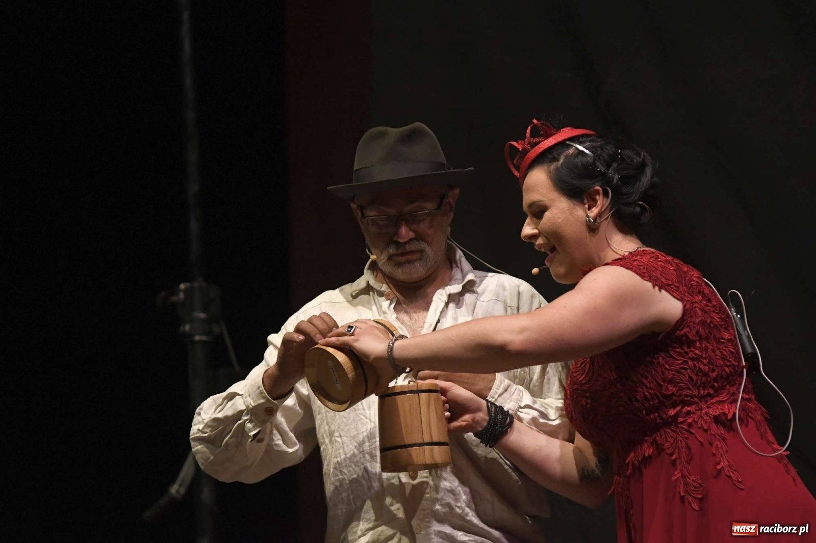 Zdjęcie w galerii na portalu naszraciborz.pl: Inscenizacja pożaru zamku w Raciborzu [FOTO i WIDEO] wiadomości z regionu