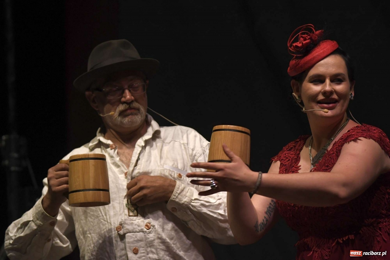 Zdjęcie w galerii na portalu naszraciborz.pl: Inscenizacja pożaru zamku w Raciborzu [FOTO i WIDEO] wiadomości z regionu