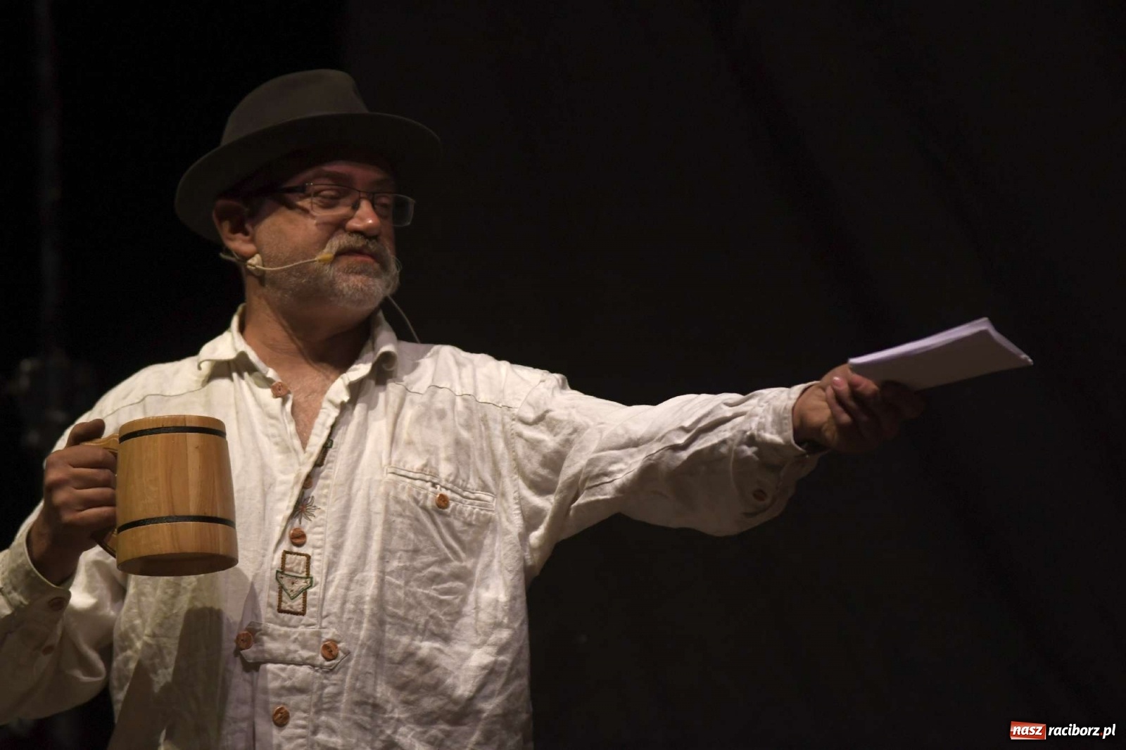 Zdjęcie w galerii na portalu naszraciborz.pl: Inscenizacja pożaru zamku w Raciborzu [FOTO i WIDEO] wiadomości z regionu