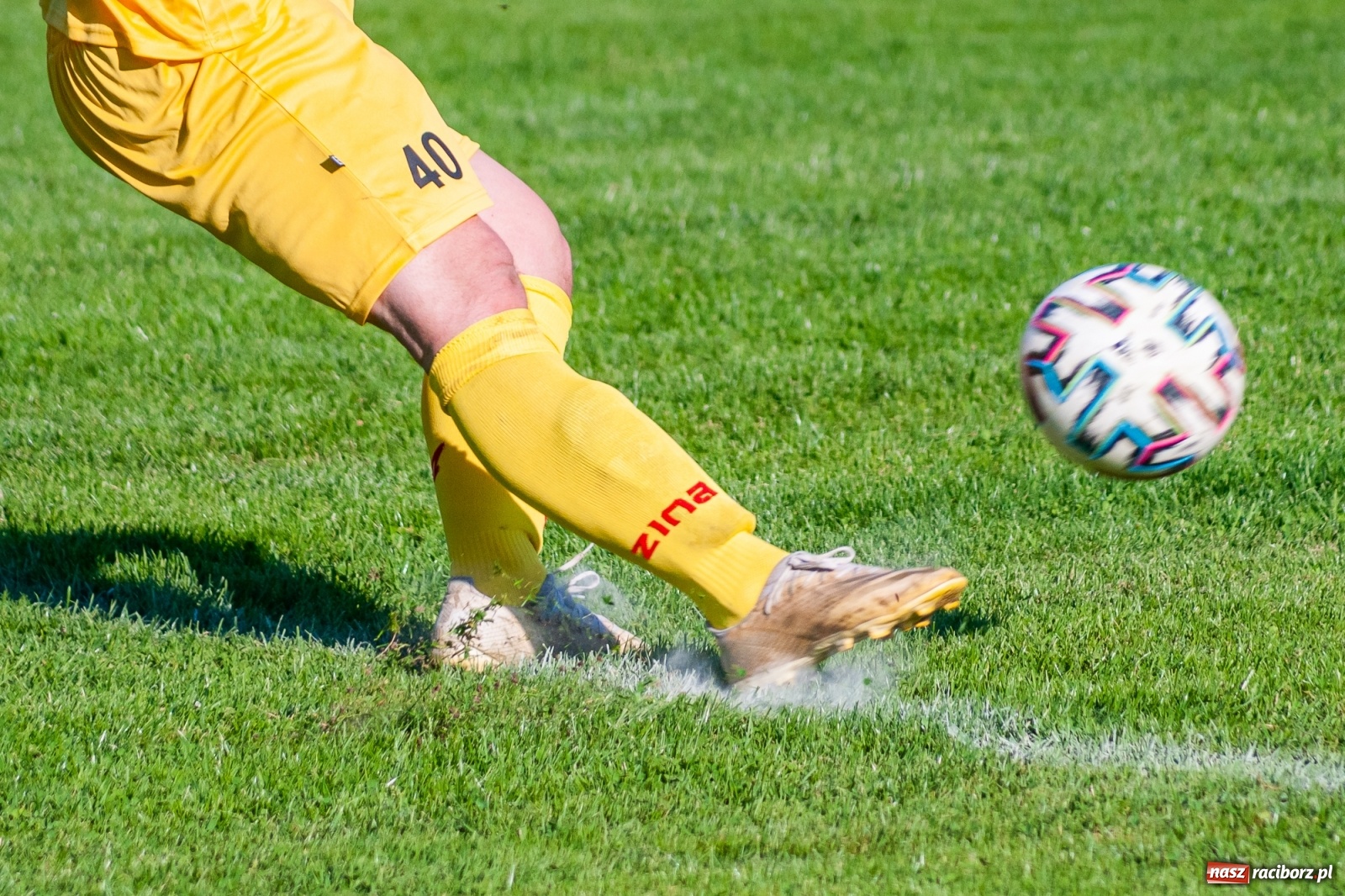 Zdjęcie w galerii na portalu naszraciborz.pl: Klasa okręgowa. Powiatowe derby na remis [FOTO i WIDEO] wiadomości z regionu