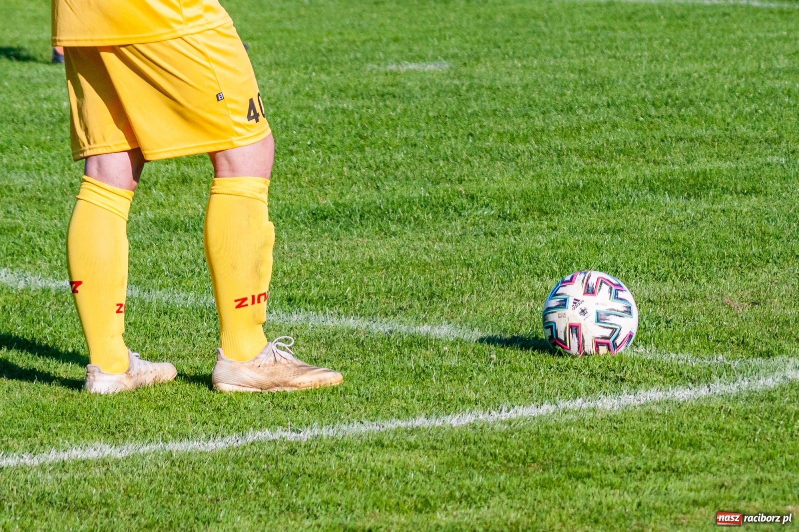 Zdjęcie w galerii na portalu naszraciborz.pl: Klasa okręgowa. Powiatowe derby na remis [FOTO i WIDEO] wiadomości z regionu