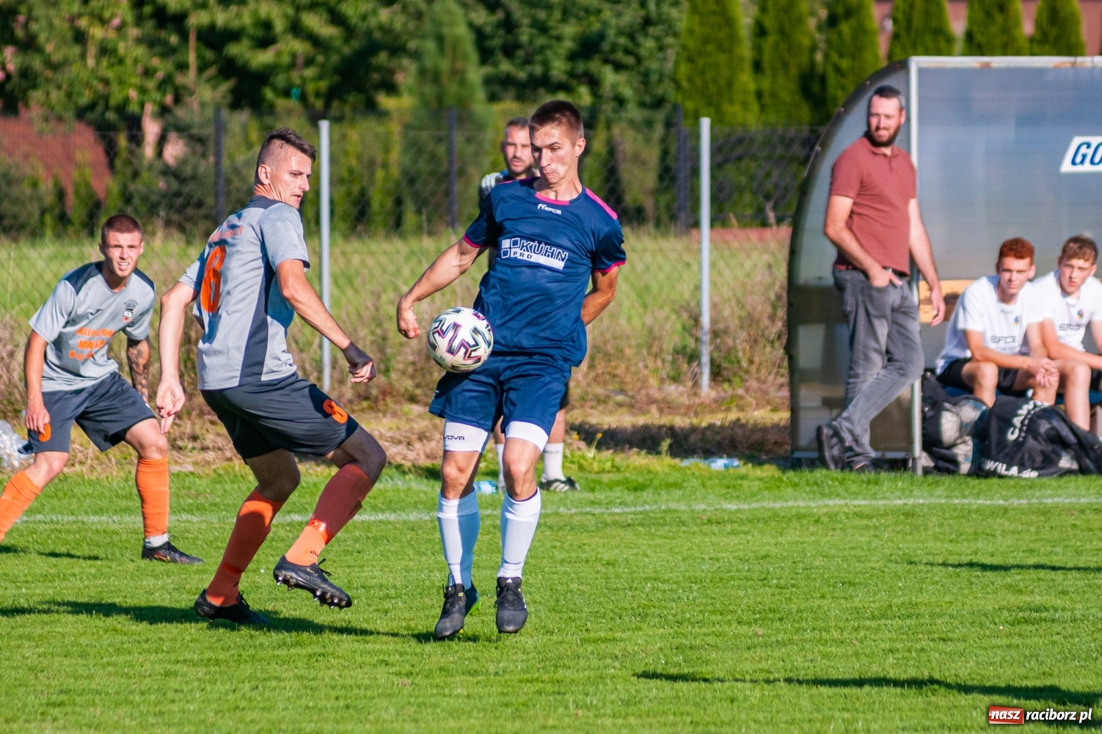 Zdjęcie w galerii na portalu naszraciborz.pl: Klasa okręgowa. Powiatowe derby na remis [FOTO i WIDEO] wiadomości z regionu