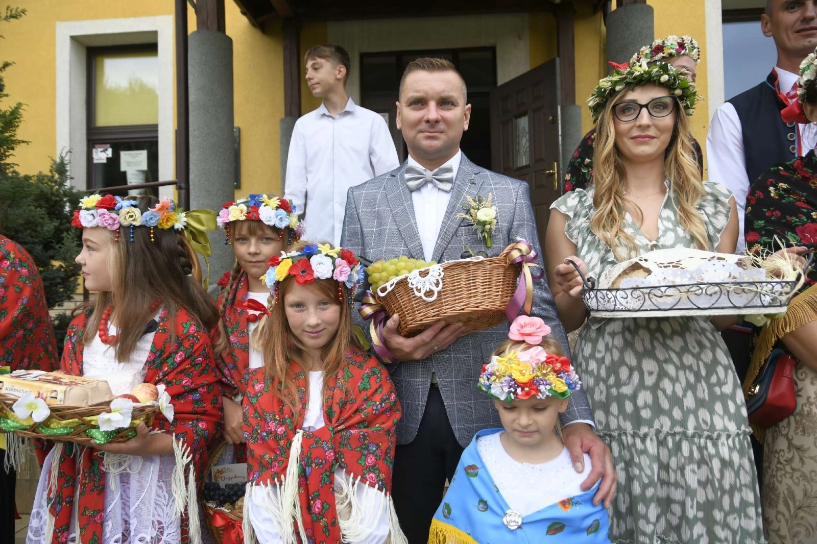 Zdjęcie w galerii na portalu naszraciborz.pl: Piękne śląskie stroje na dożynkach w Łubowicach [FOTO i WIDEO] wiadomości z regionu