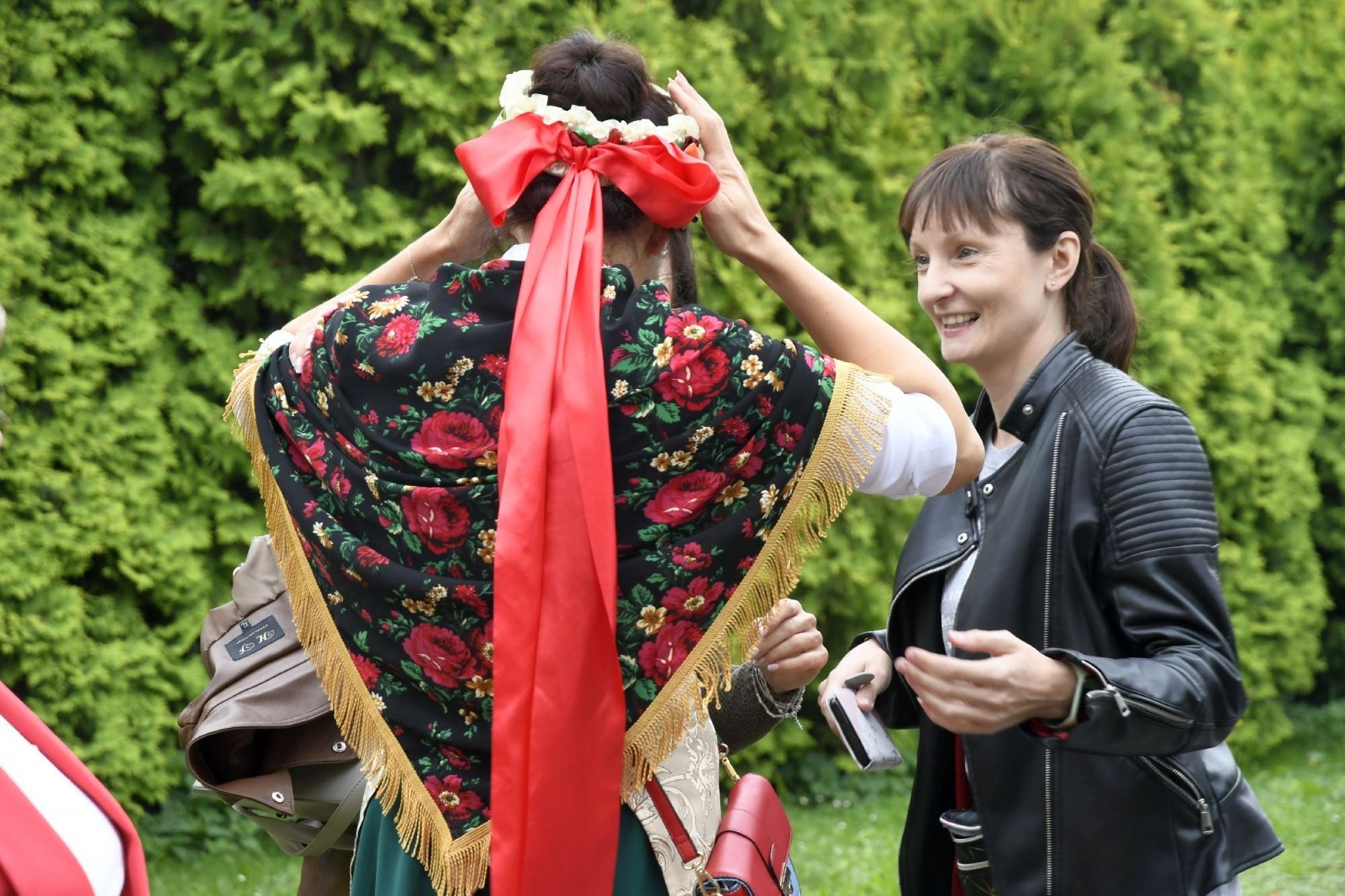 Zdjęcie w galerii na portalu naszraciborz.pl: Piękne śląskie stroje na dożynkach w Łubowicach [FOTO i WIDEO] wiadomości z regionu