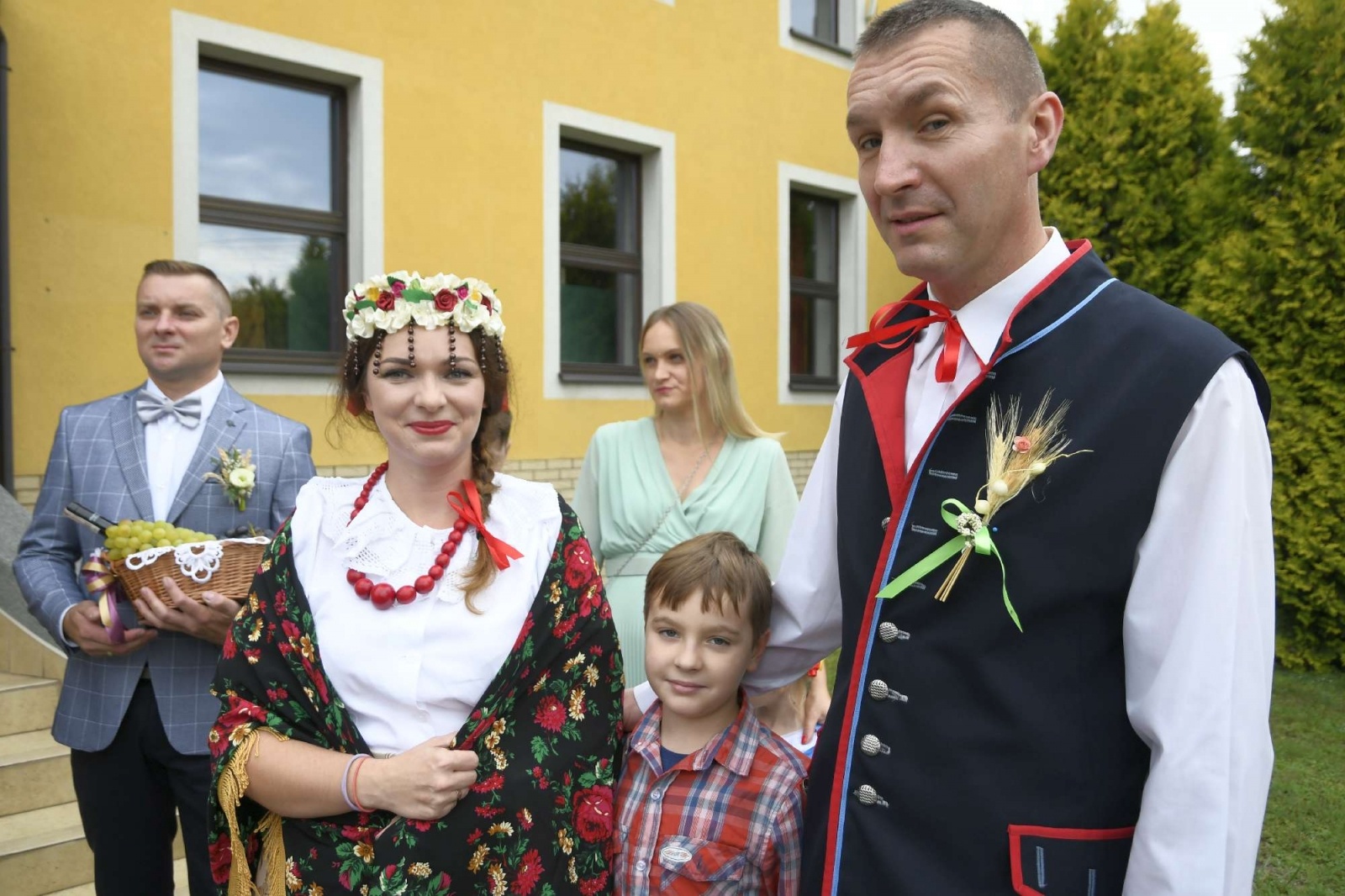 Zdjęcie w galerii na portalu naszraciborz.pl: Piękne śląskie stroje na dożynkach w Łubowicach [FOTO i WIDEO] wiadomości z regionu