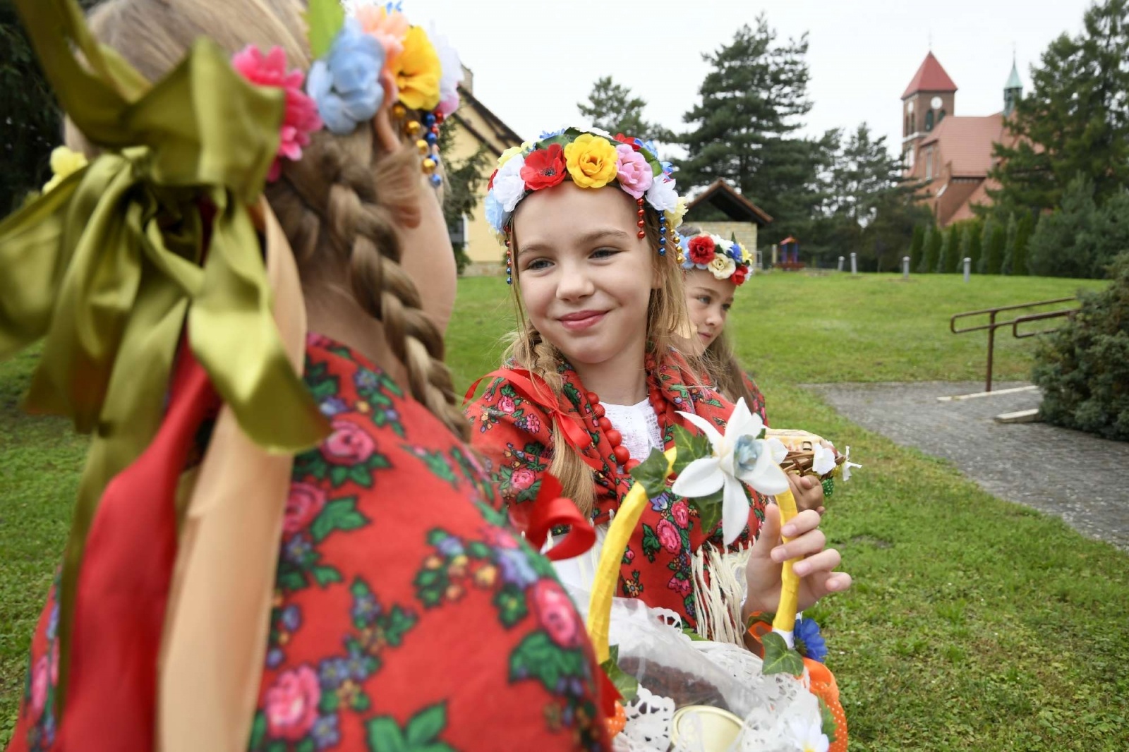 Zdjęcie w galerii na portalu naszraciborz.pl: Piękne śląskie stroje na dożynkach w Łubowicach [FOTO i WIDEO] wiadomości z regionu