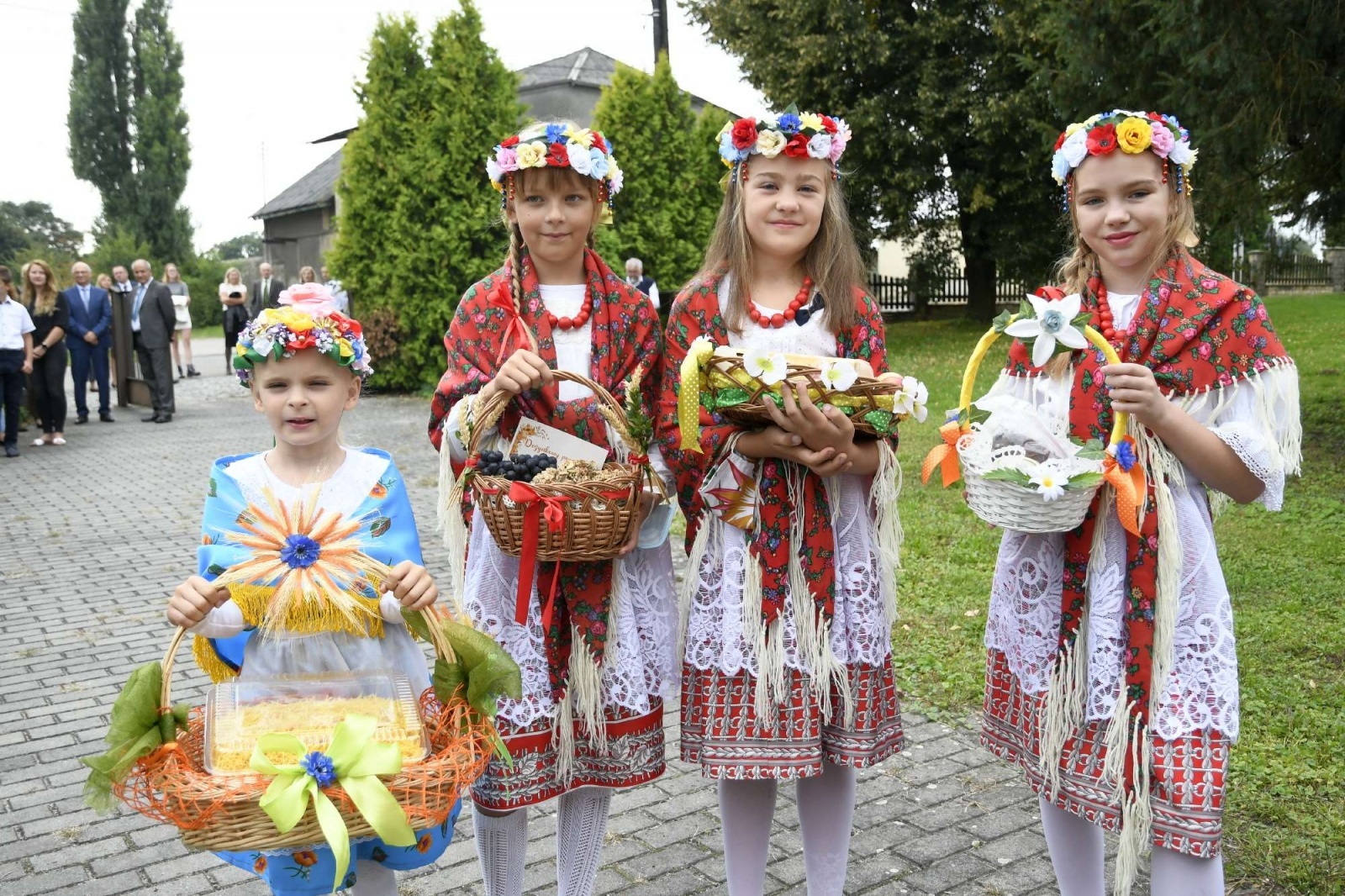Zdjęcie w galerii na portalu naszraciborz.pl: Piękne śląskie stroje na dożynkach w Łubowicach [FOTO i WIDEO] wiadomości z regionu