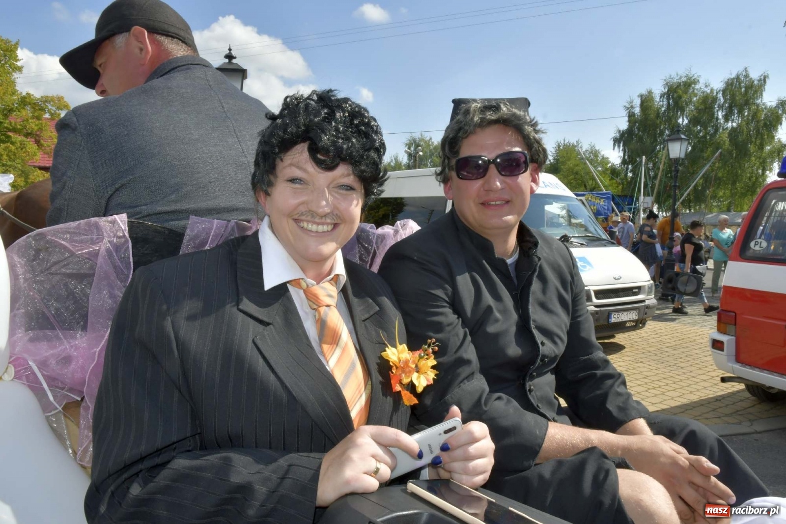 Zdjęcie w galerii na portalu naszraciborz.pl: Szaleństwo w Łańcach. Dożynki gminy Kornowac wiadomości z regionu