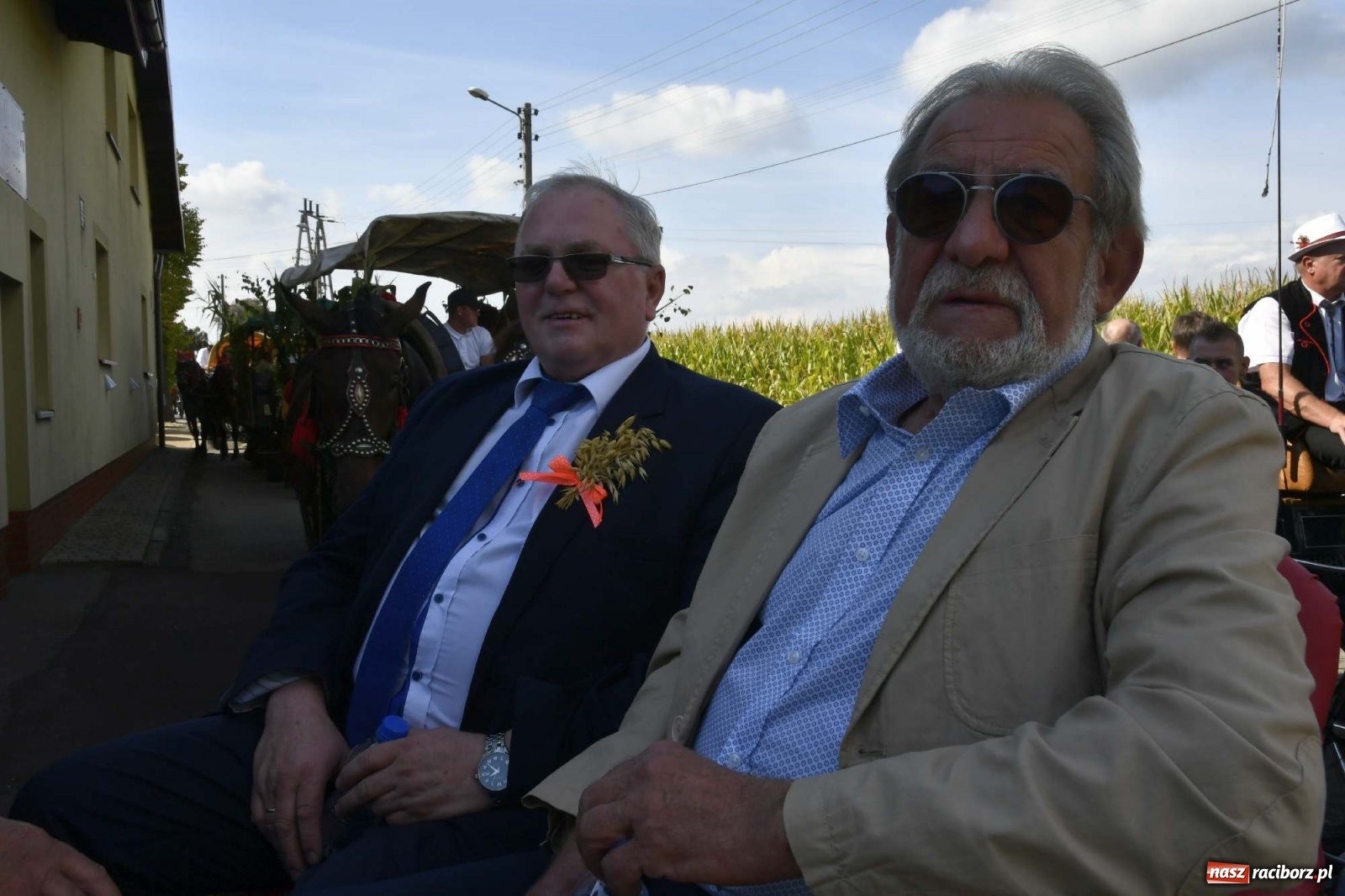 Zdjęcie w galerii na portalu naszraciborz.pl: Szaleństwo w Łańcach. Dożynki gminy Kornowac wiadomości z regionu