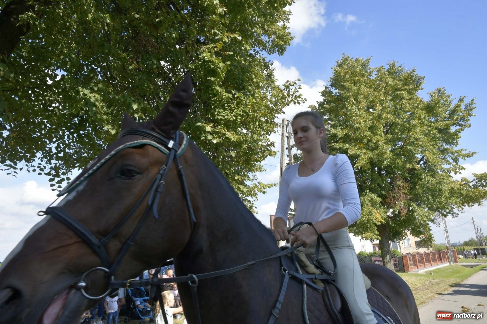 Zdjęcie w galerii na portalu naszraciborz.pl: Szaleństwo w Łańcach. Dożynki gminy Kornowac wiadomości z regionu