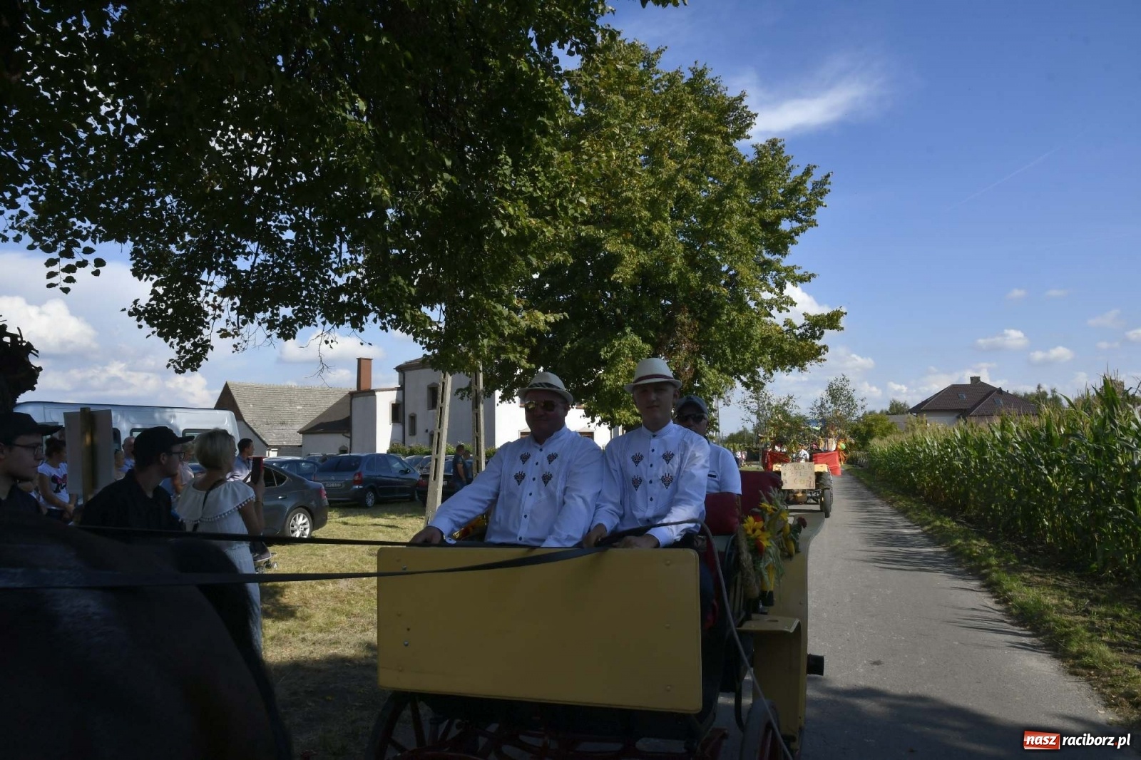 Zdjęcie w galerii na portalu naszraciborz.pl: Szaleństwo w Łańcach. Dożynki gminy Kornowac wiadomości z regionu