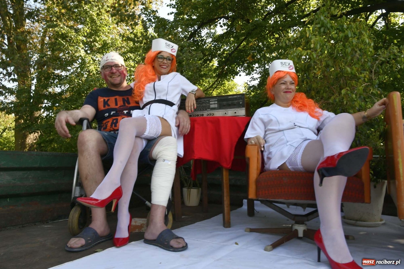 Zdjęcie w galerii na portalu naszraciborz.pl: Szaleństwo w Łańcach. Dożynki gminy Kornowac wiadomości z regionu