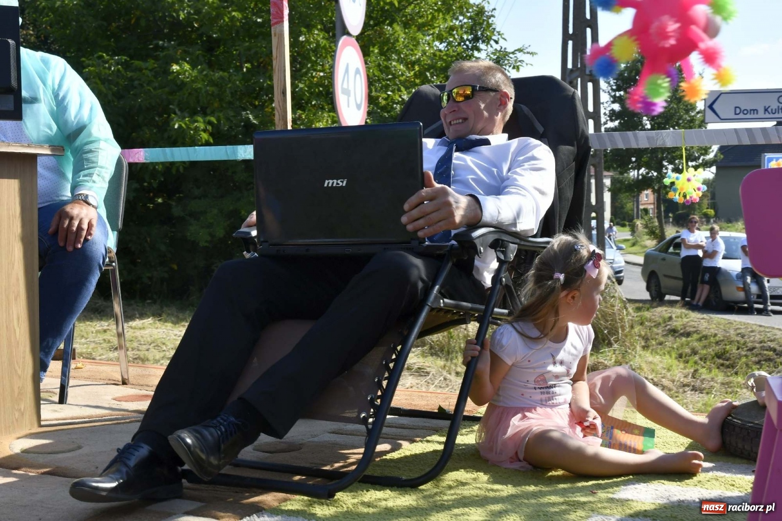Zdjęcie w galerii na portalu naszraciborz.pl: Szaleństwo w Łańcach. Dożynki gminy Kornowac wiadomości z regionu