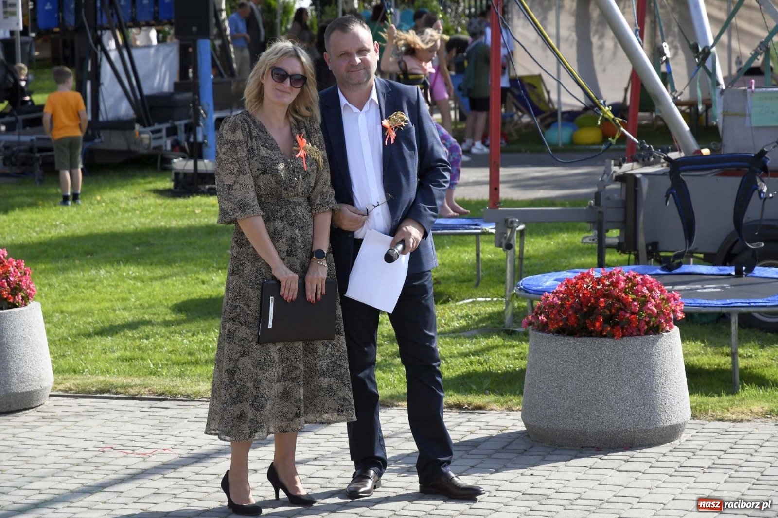 Zdjęcie w galerii na portalu naszraciborz.pl: Szaleństwo w Łańcach. Dożynki gminy Kornowac wiadomości z regionu