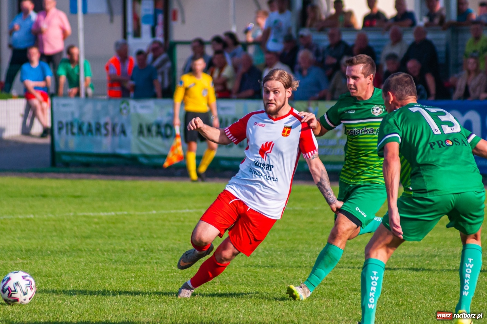 Zdjęcie w galerii na portalu naszraciborz.pl: Tworków zlekceważył rywala, a ten go ukarał [FOTO] wiadomości z regionu