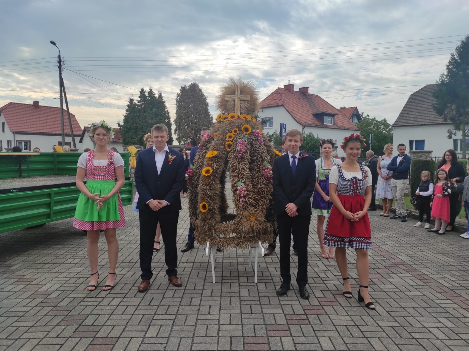 Zdjęcie w galerii na portalu naszraciborz.pl: Łęg, Zawada Książęca i Ciechowice dziękowały za plony wiadomości z regionu