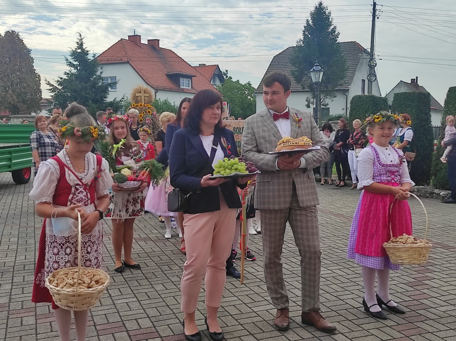 Zdjęcie w galerii na portalu naszraciborz.pl: Łęg, Zawada Książęca i Ciechowice dziękowały za plony wiadomości z regionu