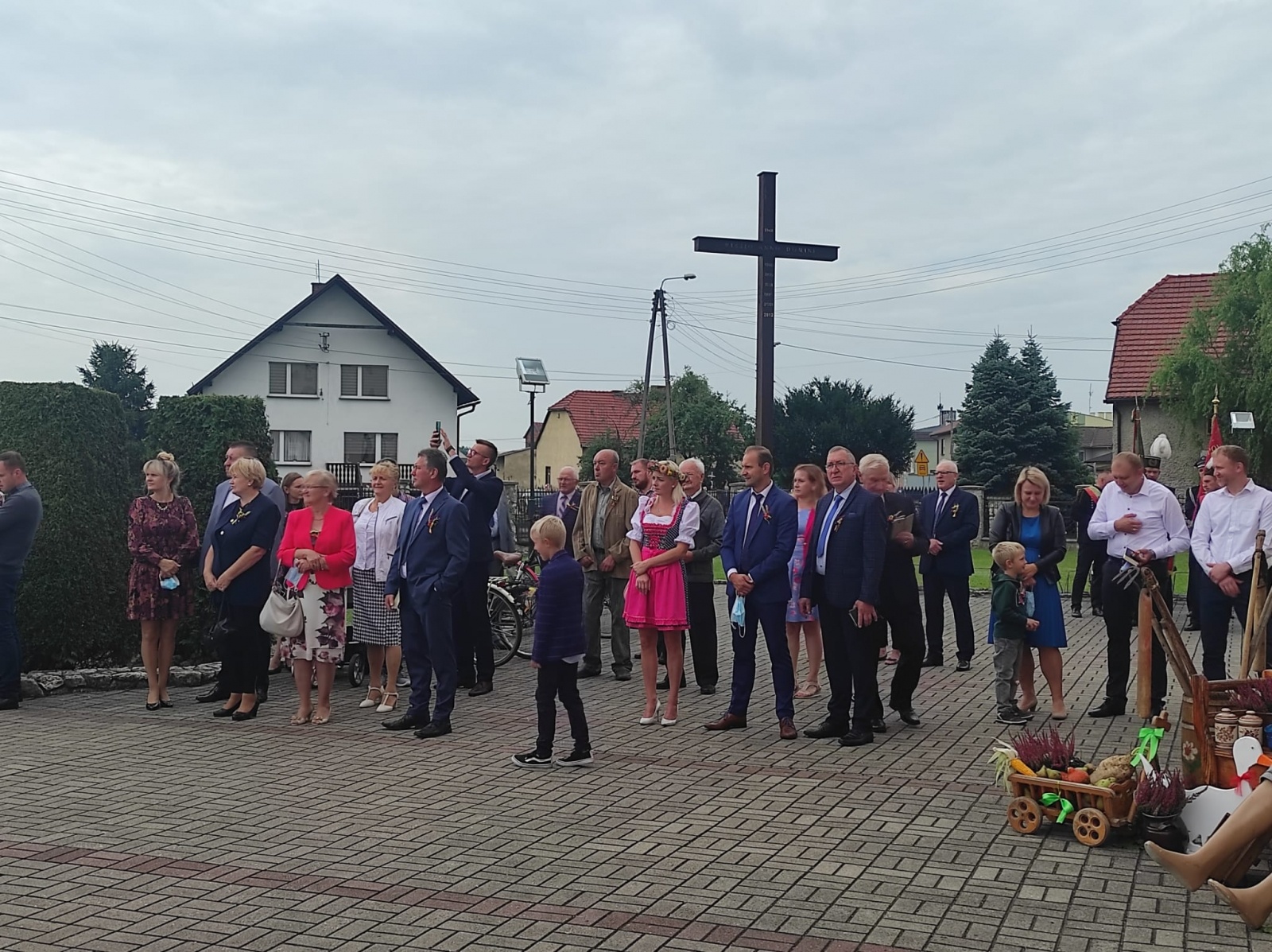 Zdjęcie w galerii na portalu naszraciborz.pl: Łęg, Zawada Książęca i Ciechowice dziękowały za plony wiadomości z regionu