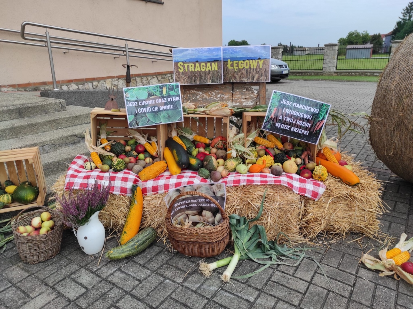 Zdjęcie w galerii na portalu naszraciborz.pl: Łęg, Zawada Książęca i Ciechowice dziękowały za plony wiadomości z regionu