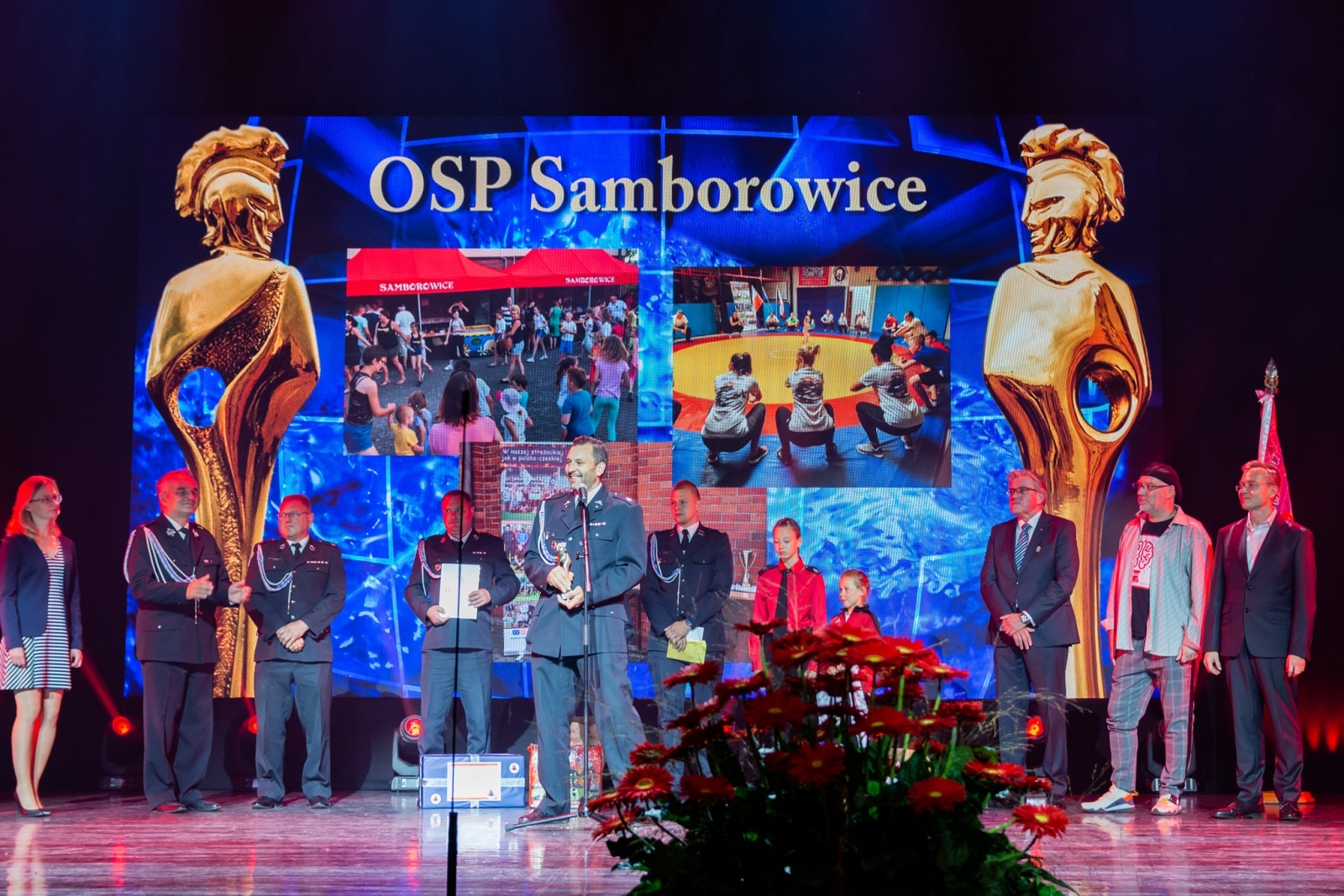 Zdjęcie w galerii na portalu naszraciborz.pl: OSP Samborowice. Strażacki Florian jest nasz! wiadomości z regionu