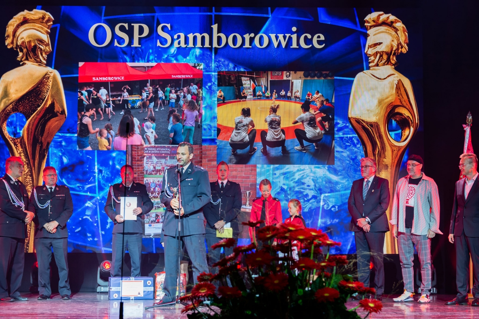 Zdjęcie w galerii na portalu naszraciborz.pl: OSP Samborowice. Strażacki Florian jest nasz! wiadomości z regionu